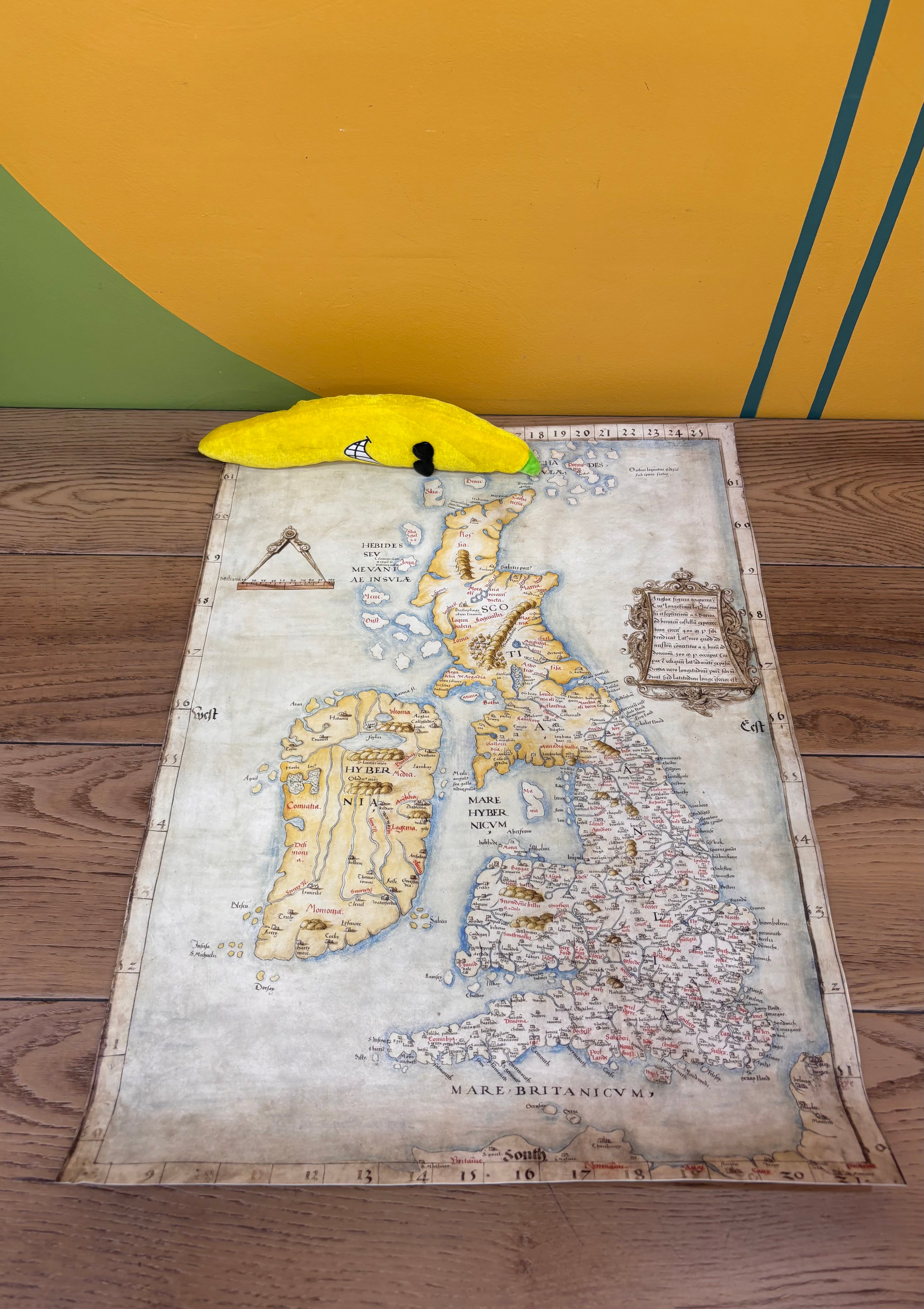 Folio Society King Henry's Map of the British Isles
