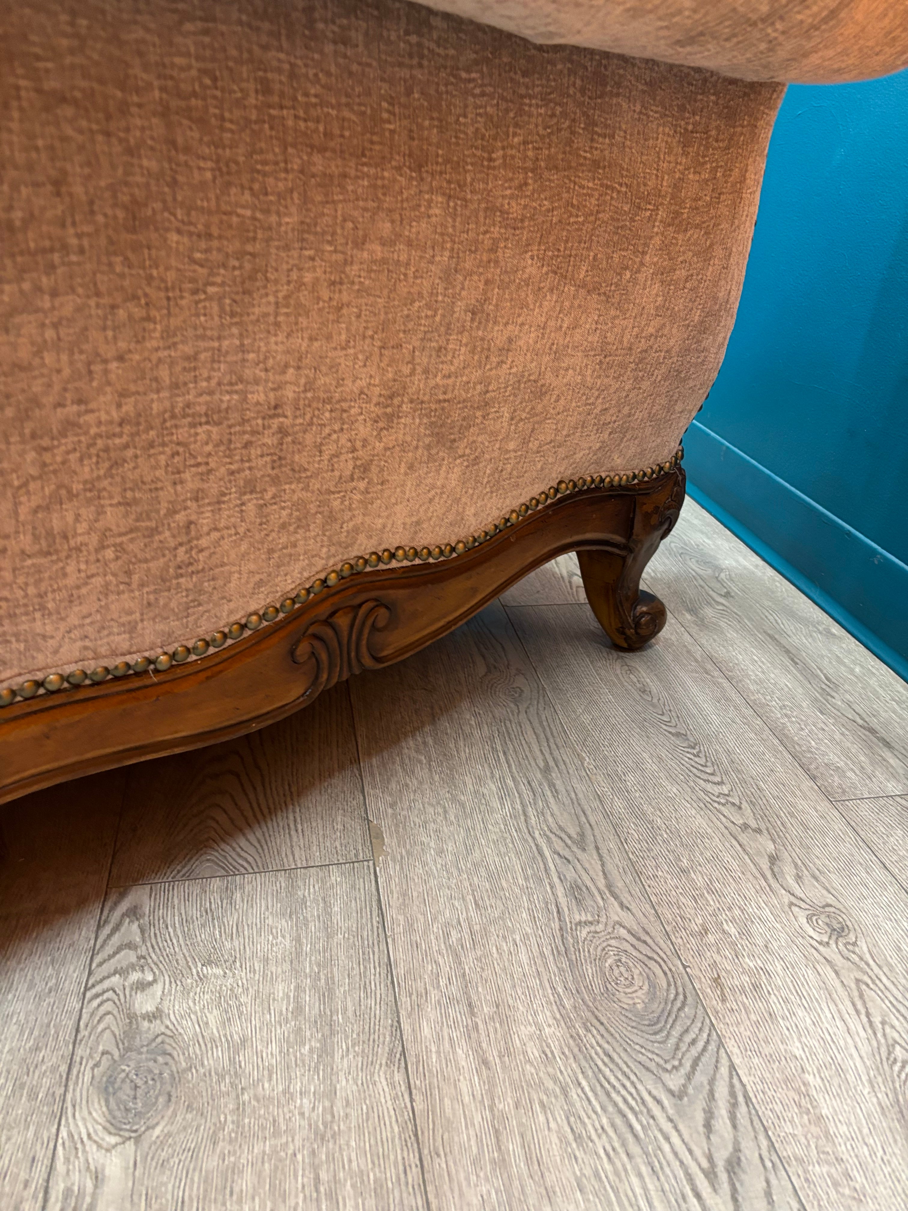 Large Tufted Armchair