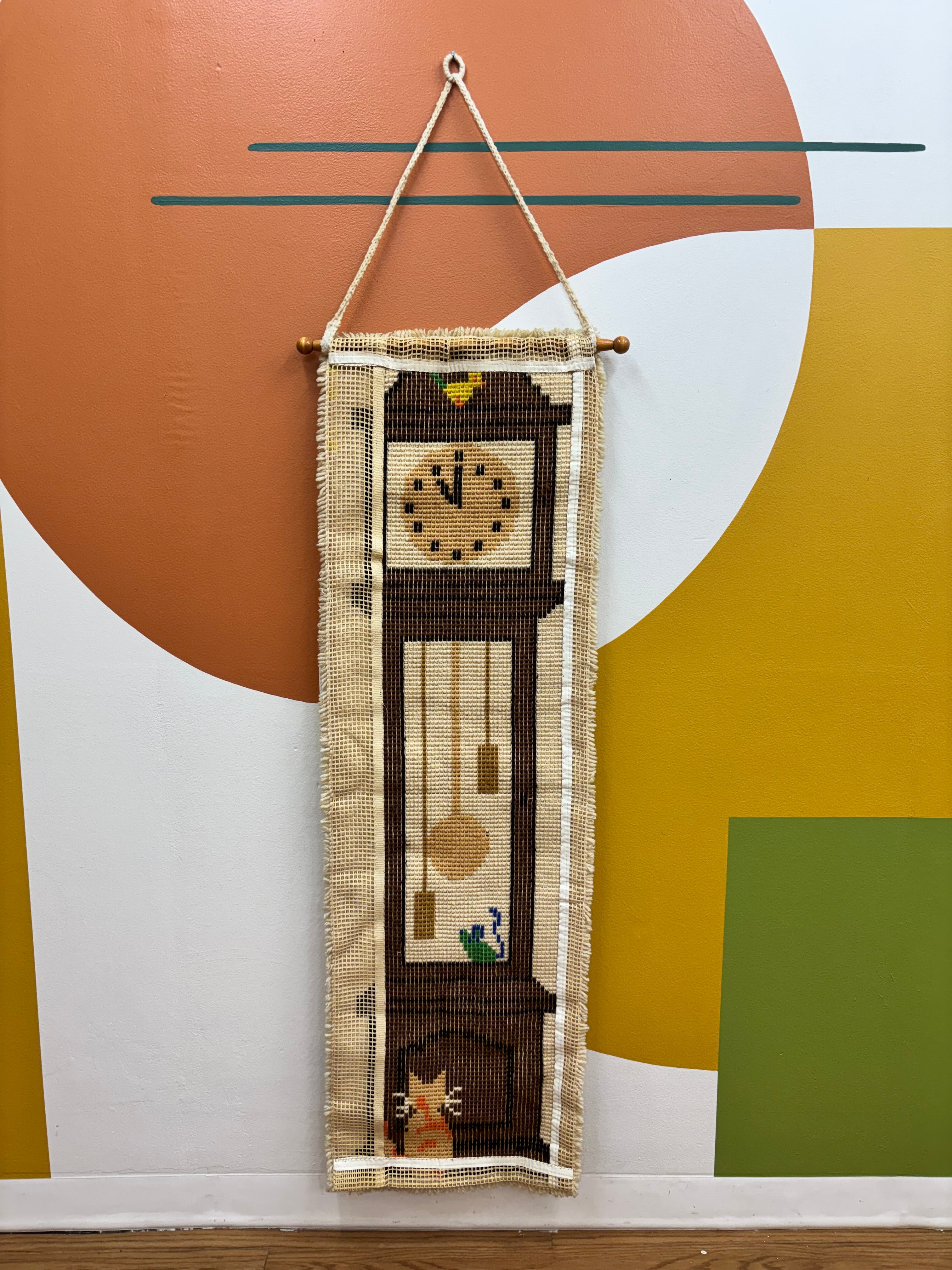 Grandfather Clock Wall Hanging