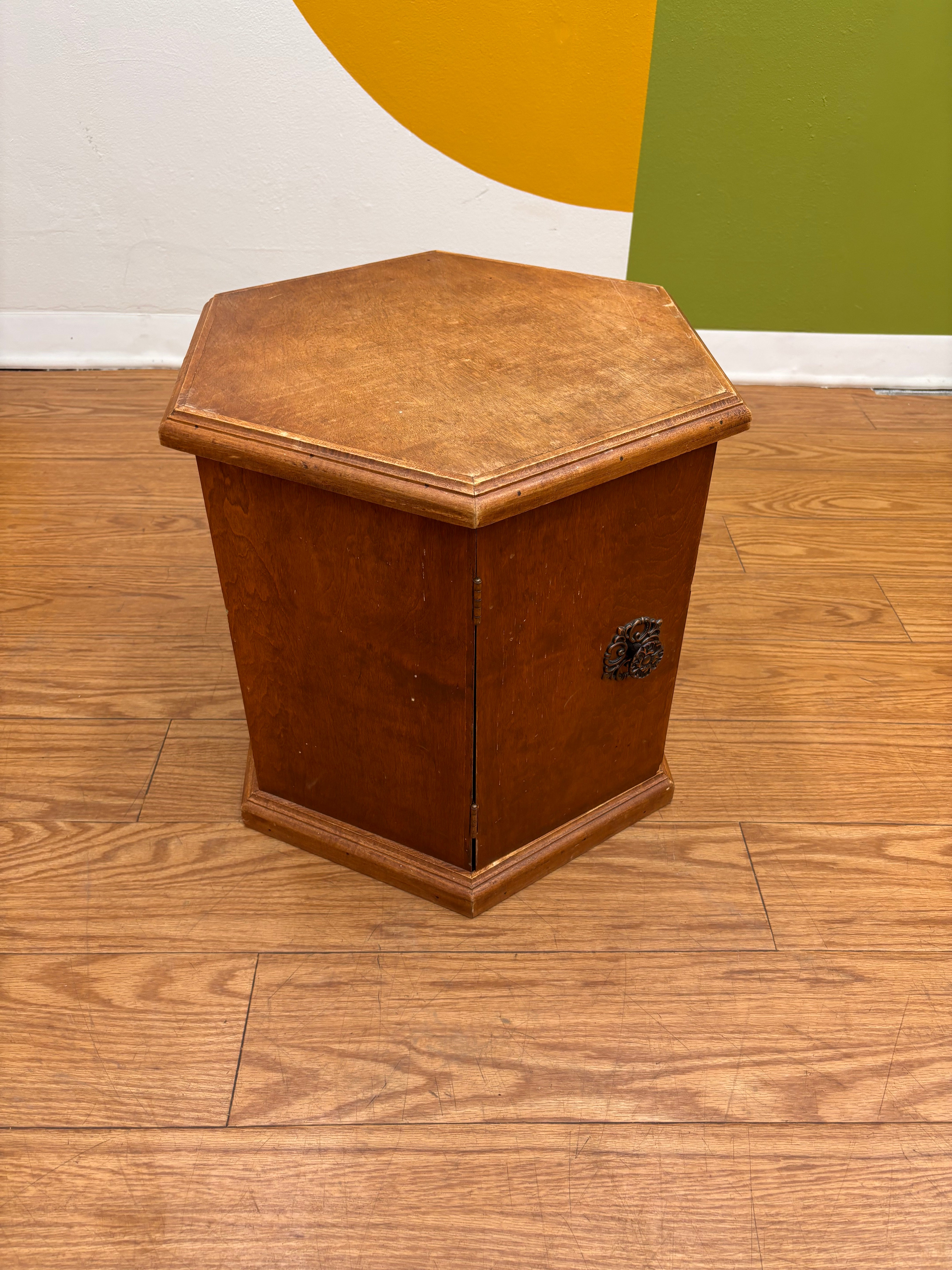 Hexagon End Table #2