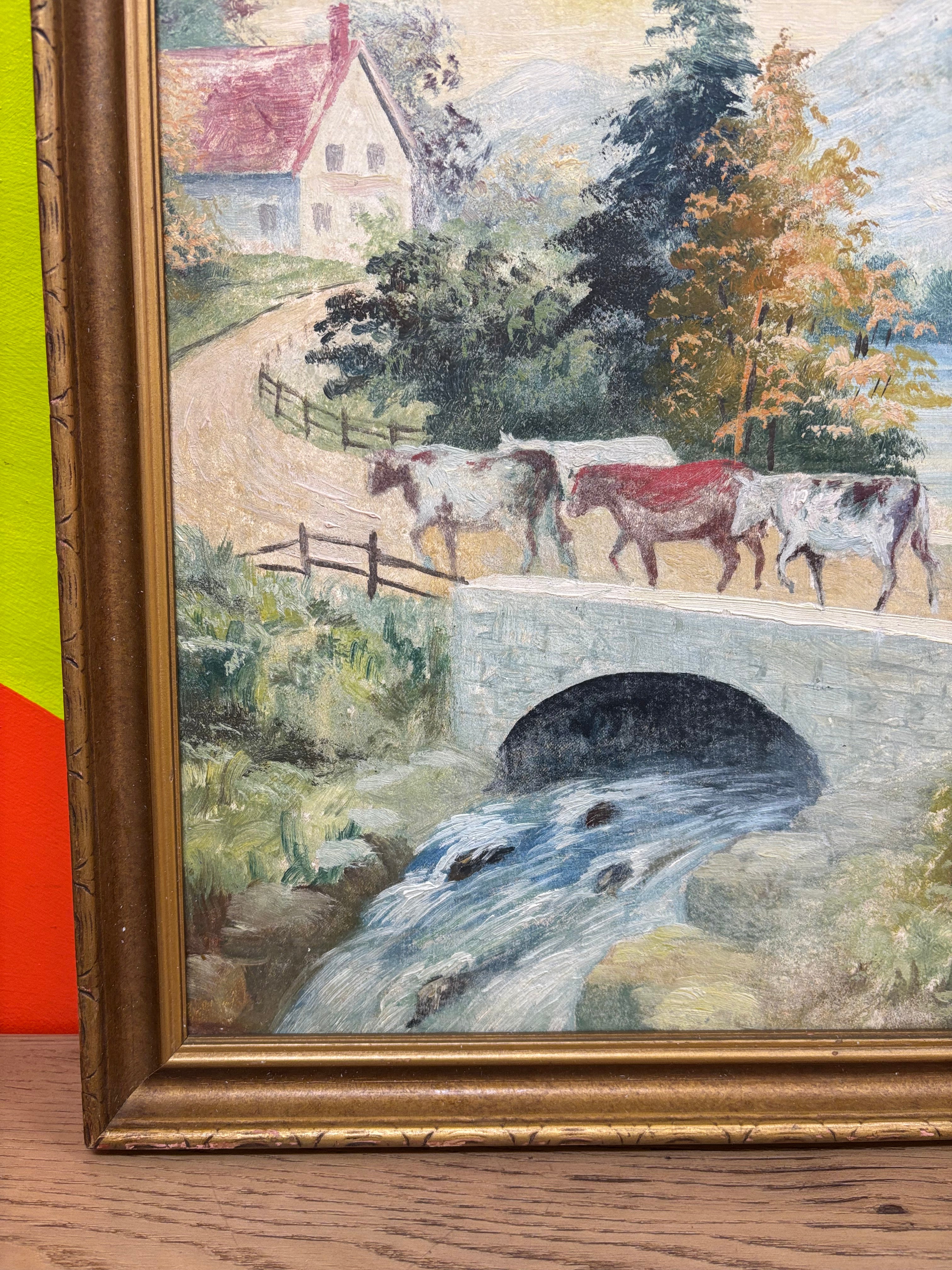 Framed Western Print