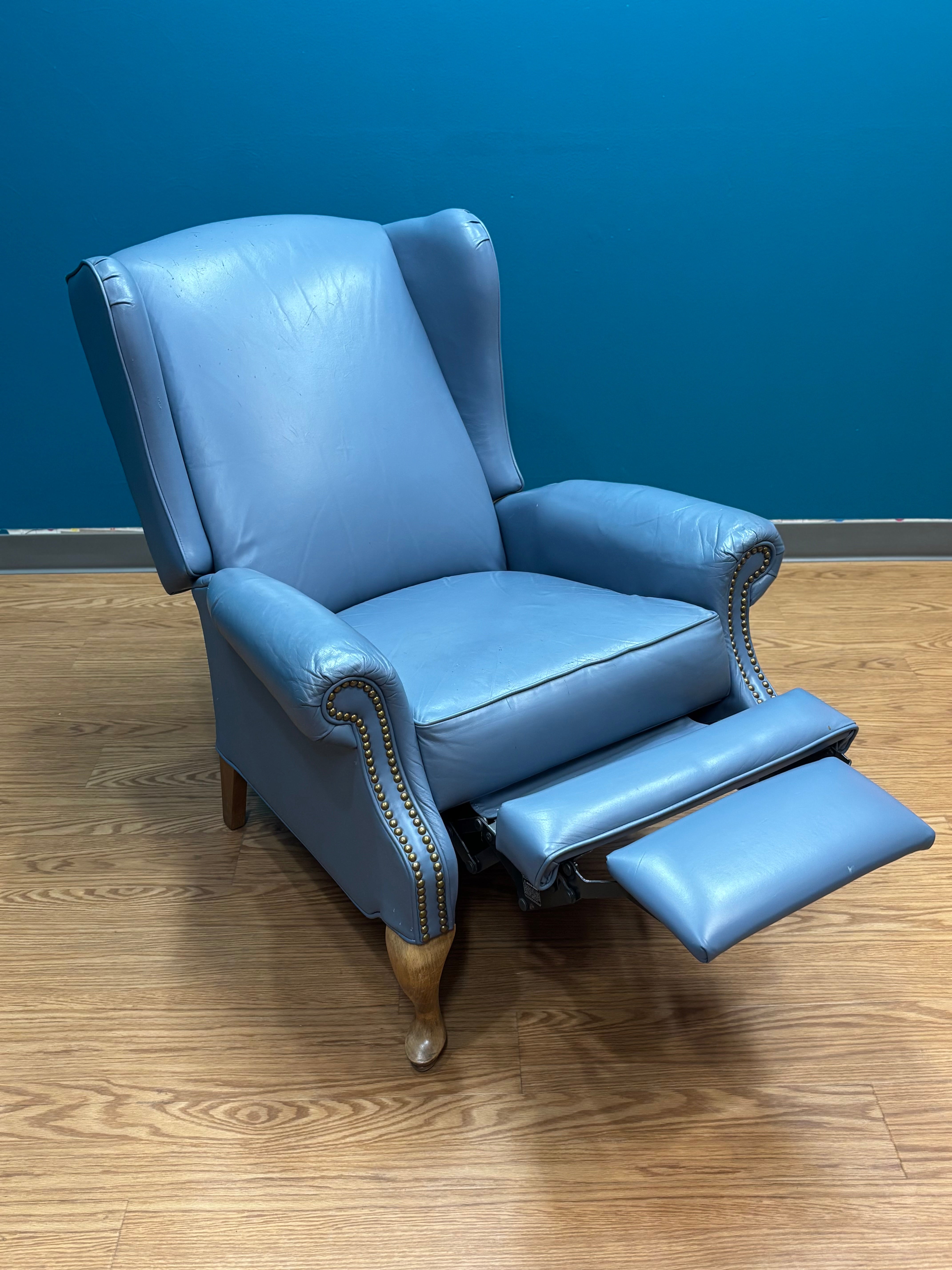 Blue Recliner Chair #1