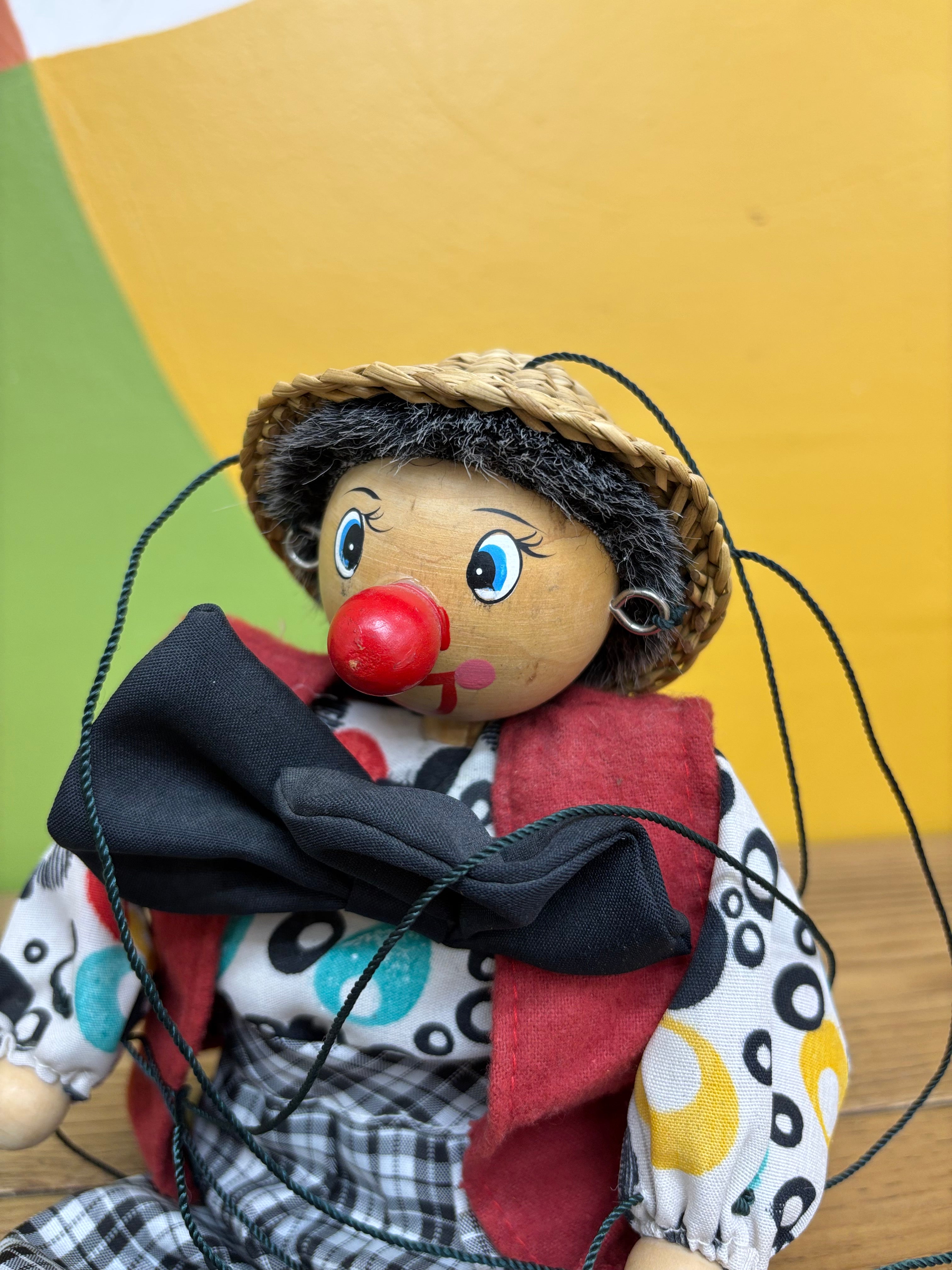 Small Clown Marionette