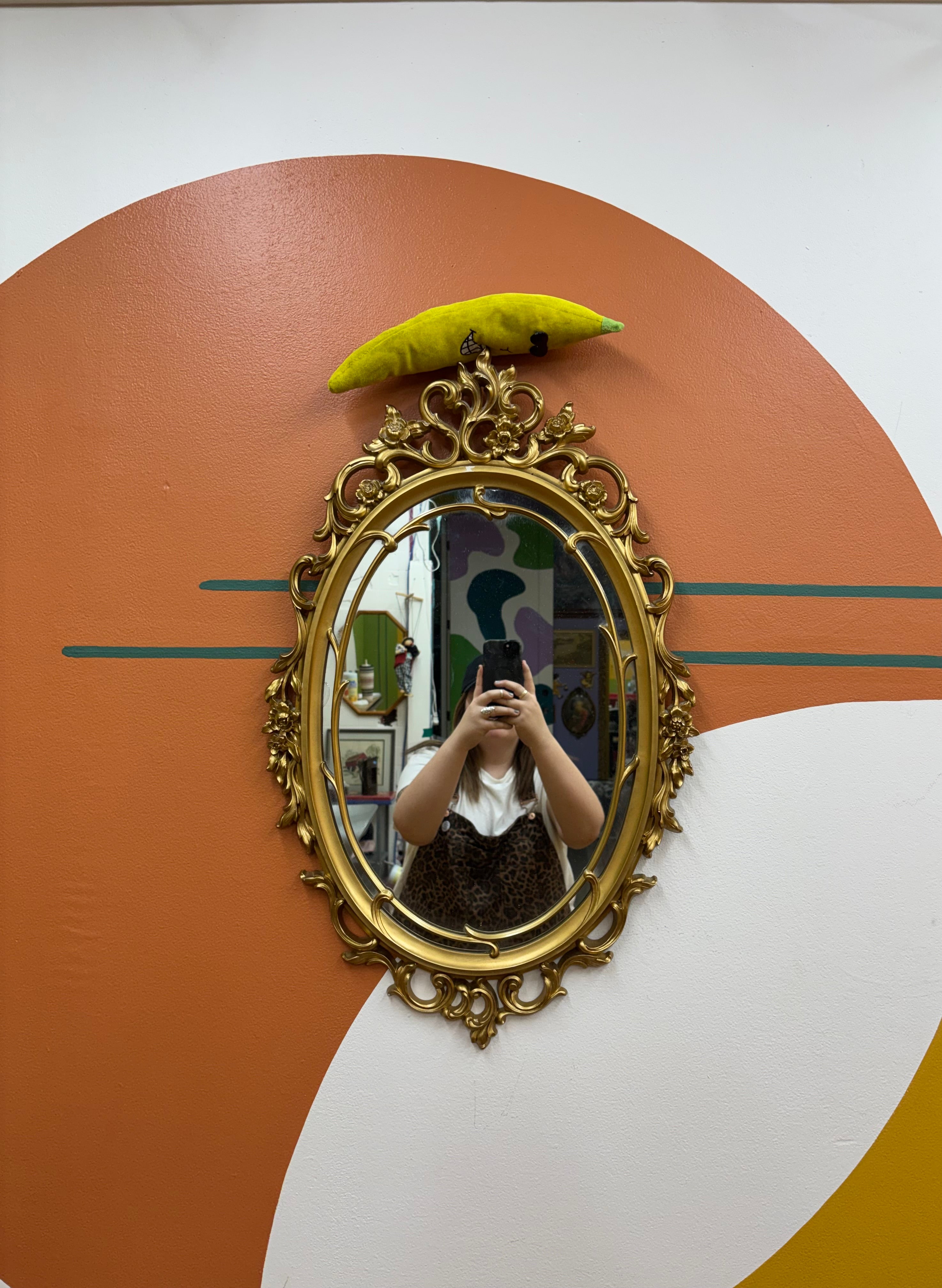 Ornate Gold Mirror