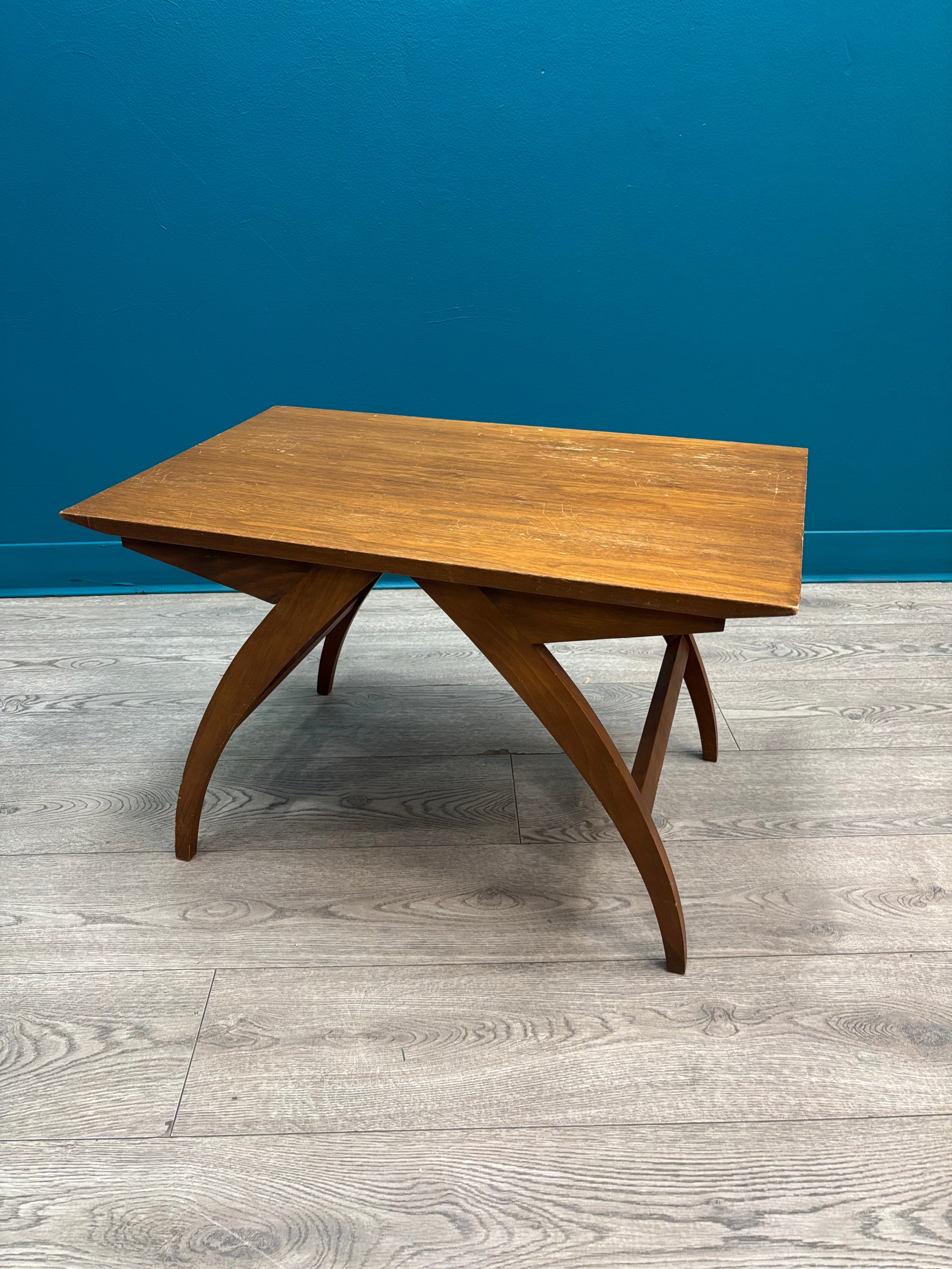 Curved Leg Side Table