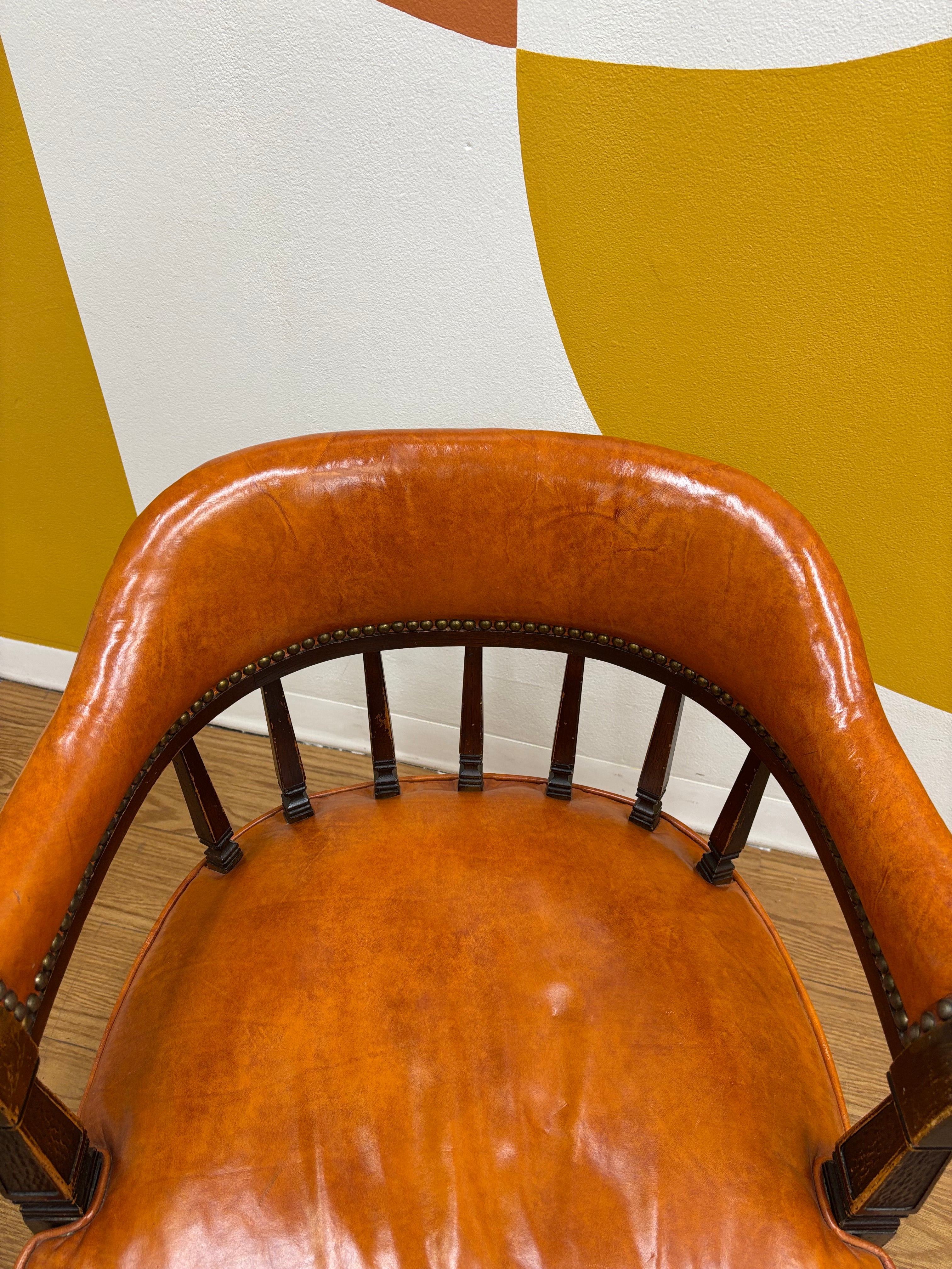 Orange Accent Chair