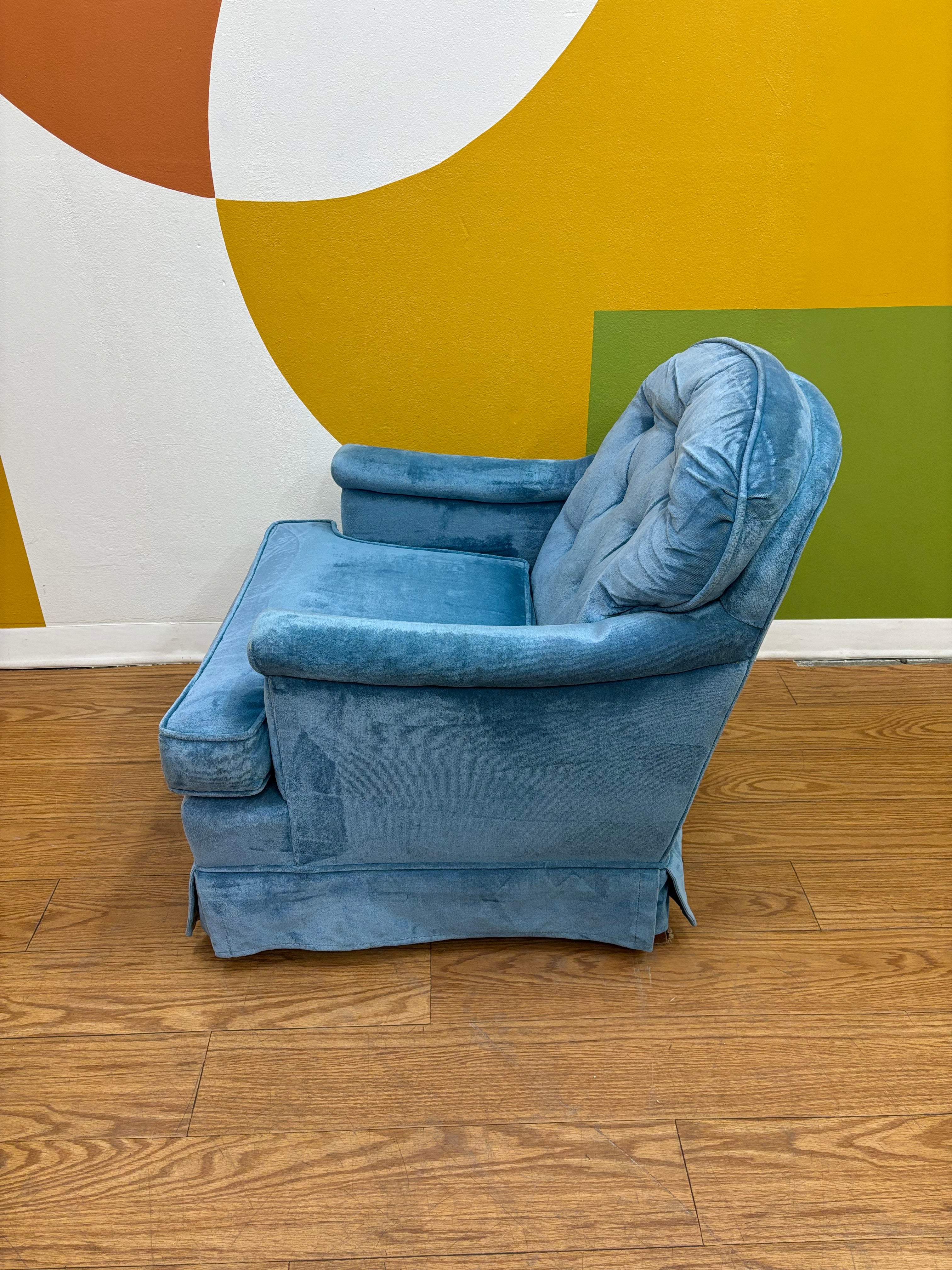 Blue Accent Chair (2 available)
