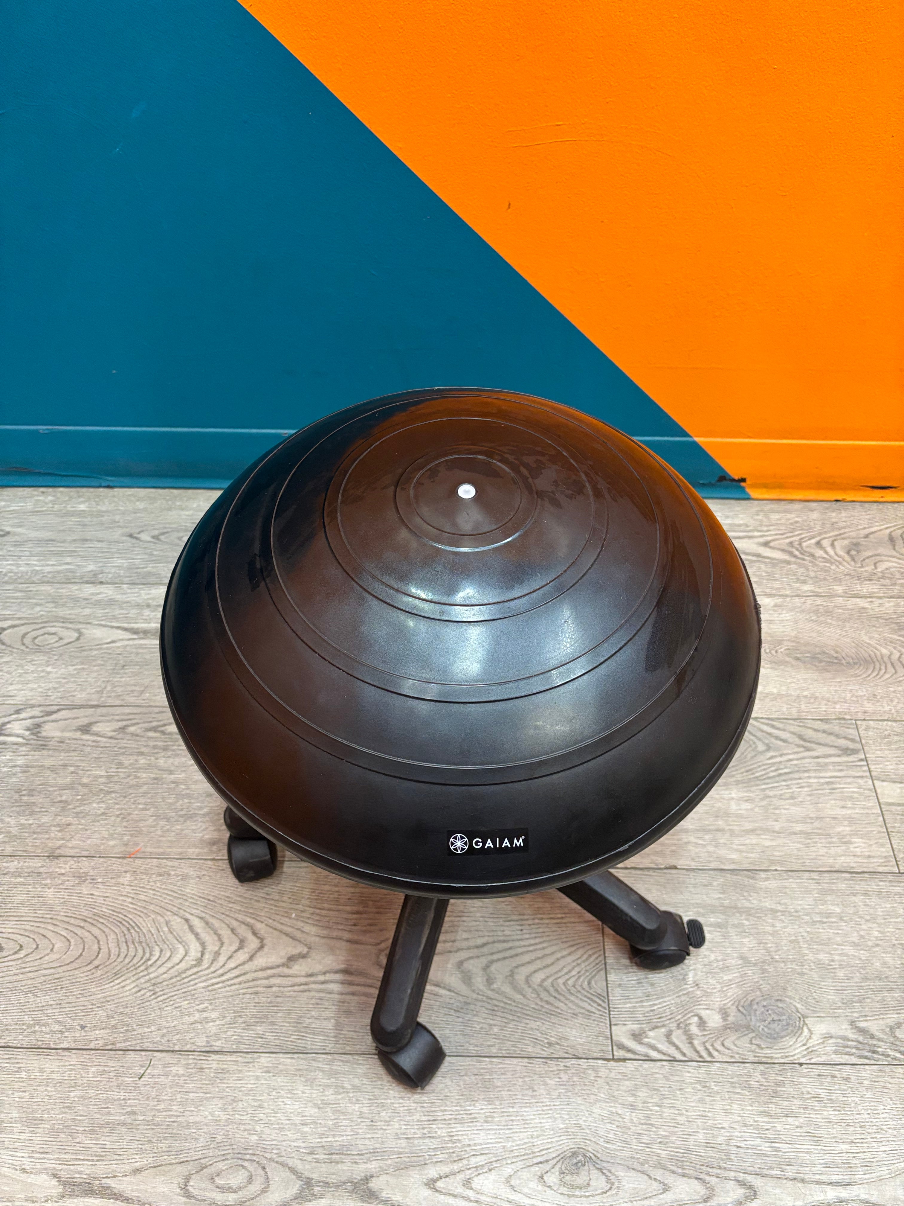 Gaiam Balance Ball Rolling Stool