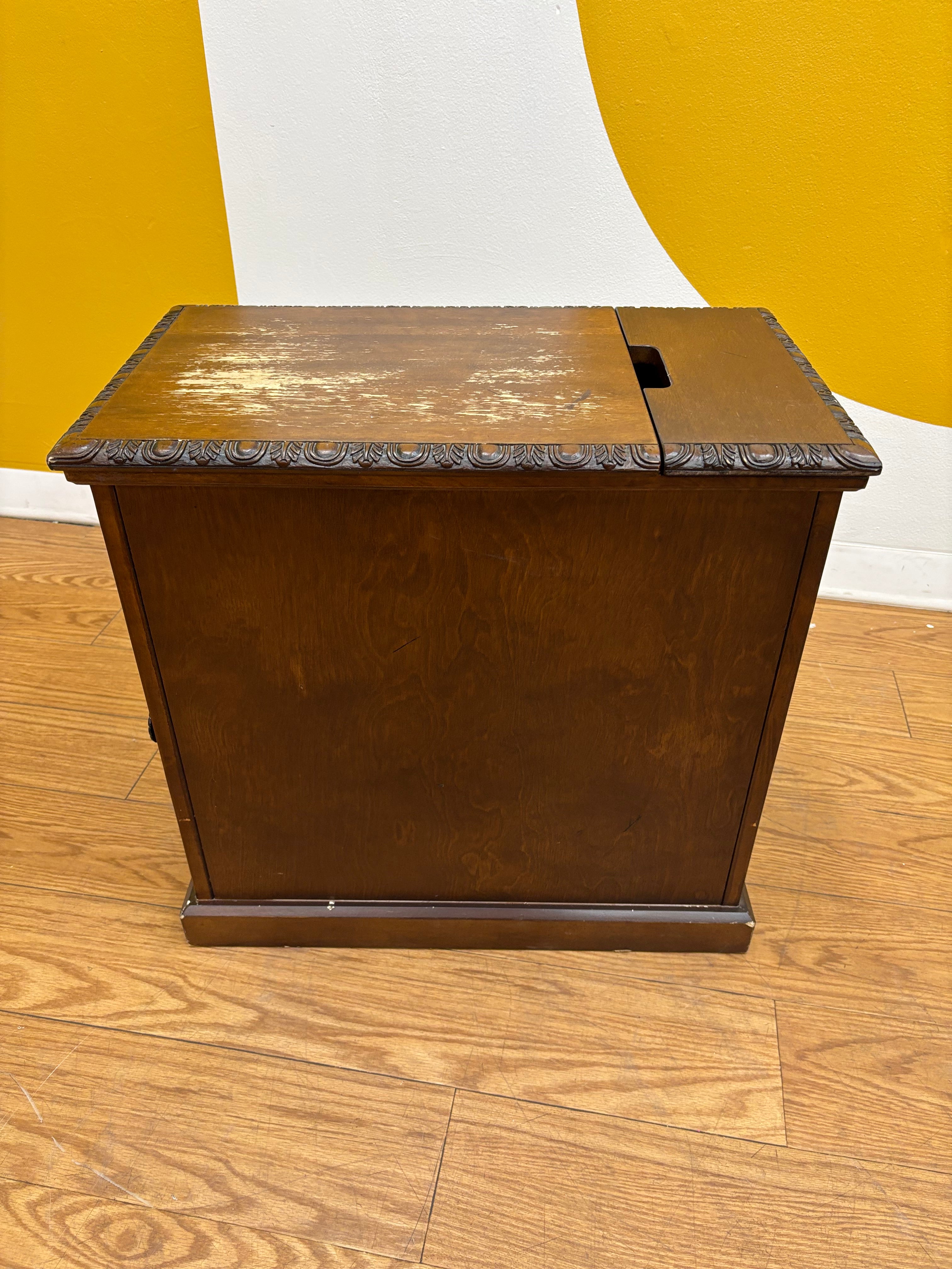 Wood End Table