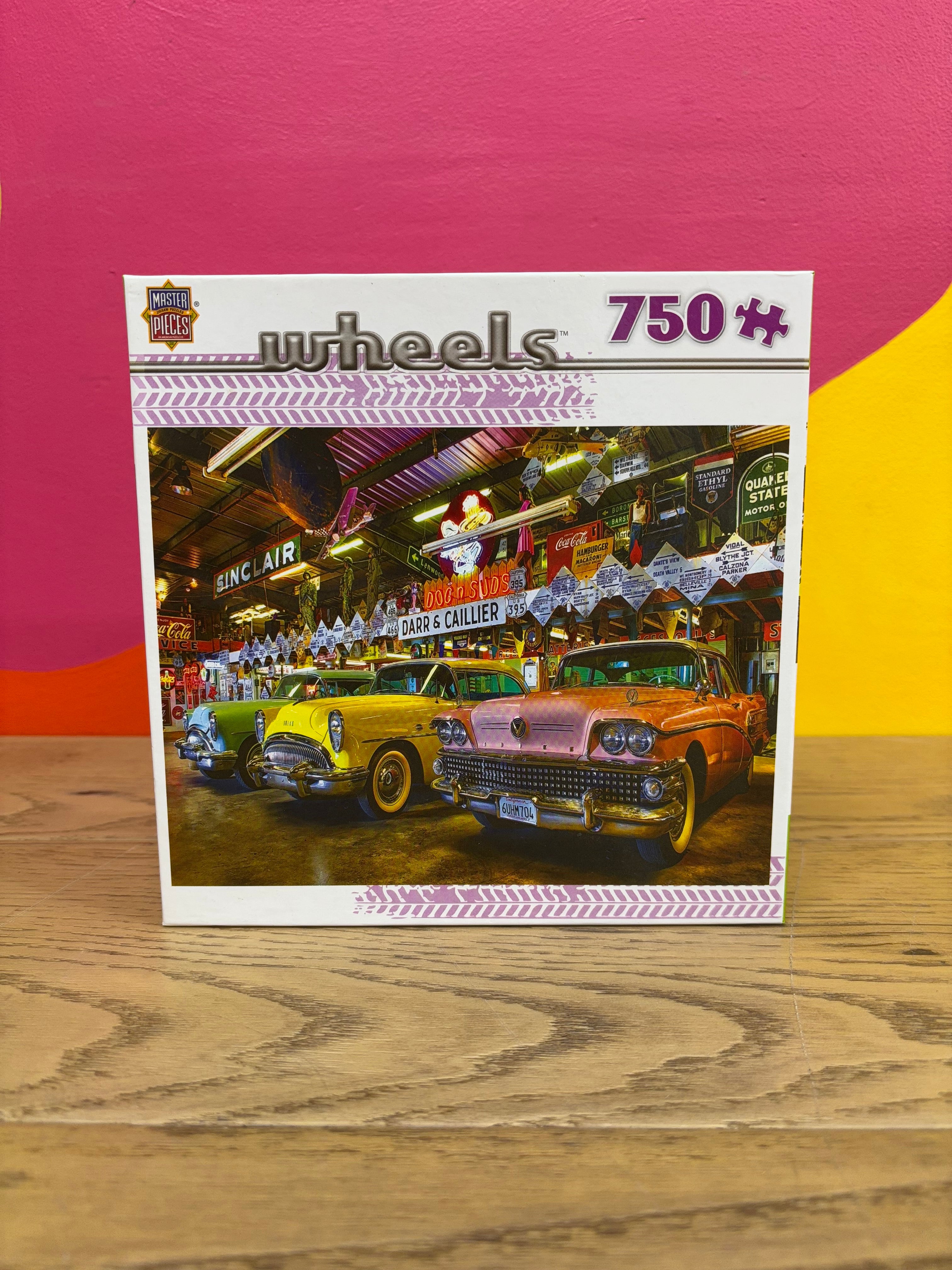 Wheels Classics Jigsaw Puzzle - 750 pieces