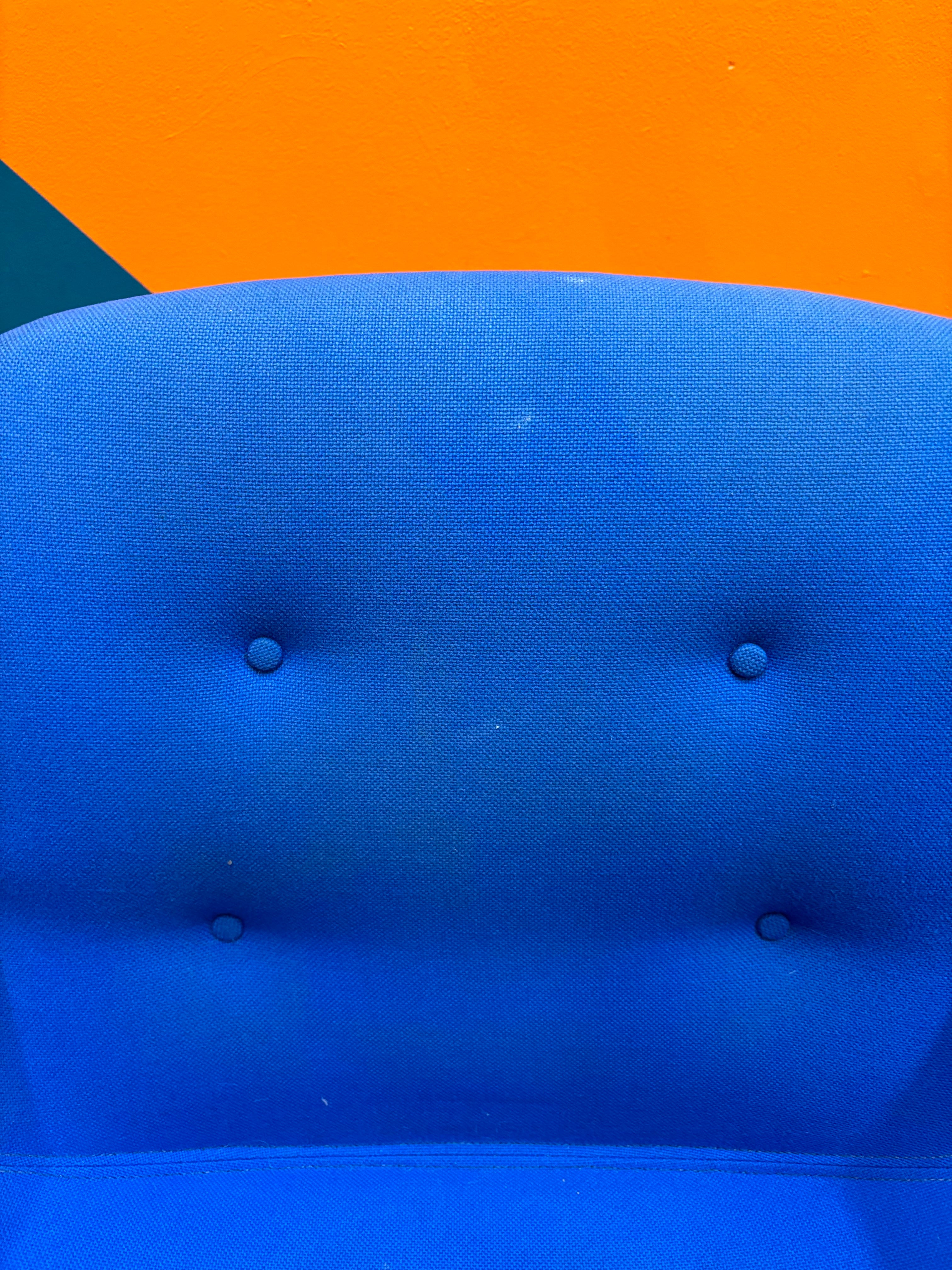 Blue Steelcase 451 Rolling Chair