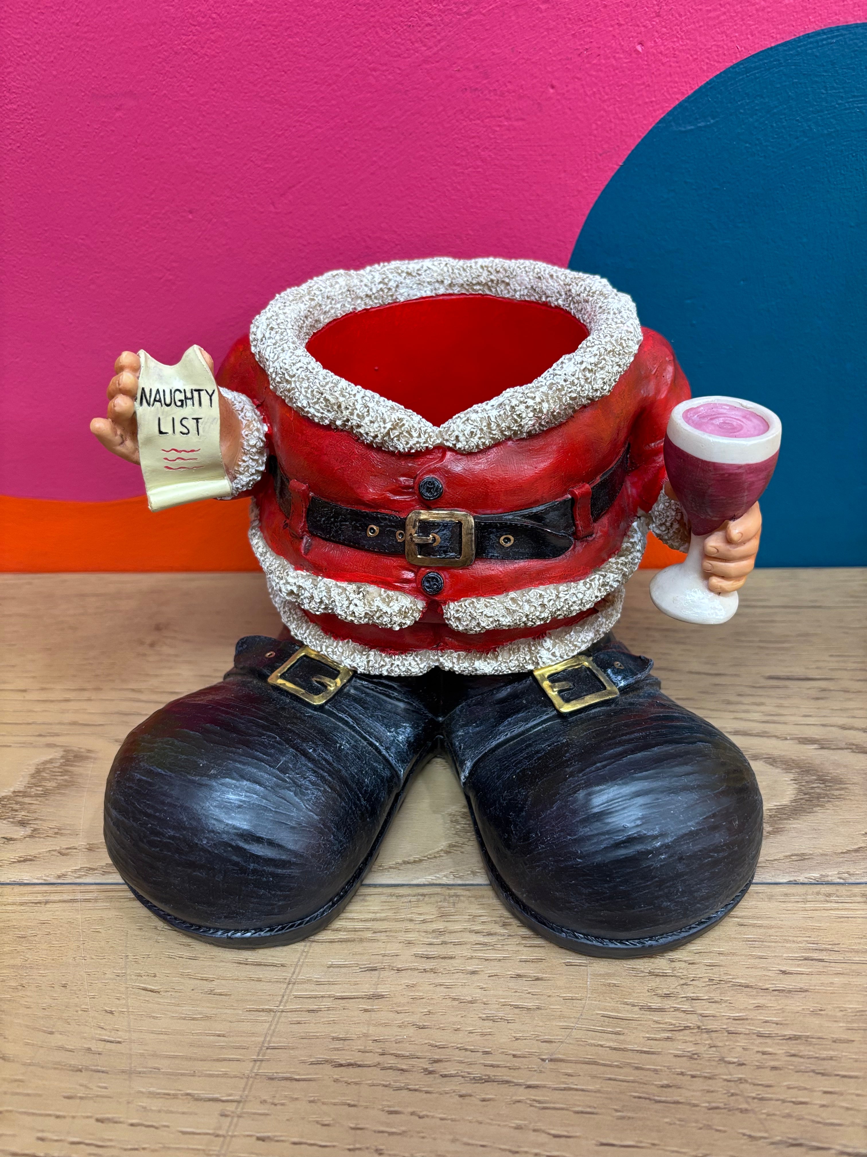 Santa Wine Bottle Holder