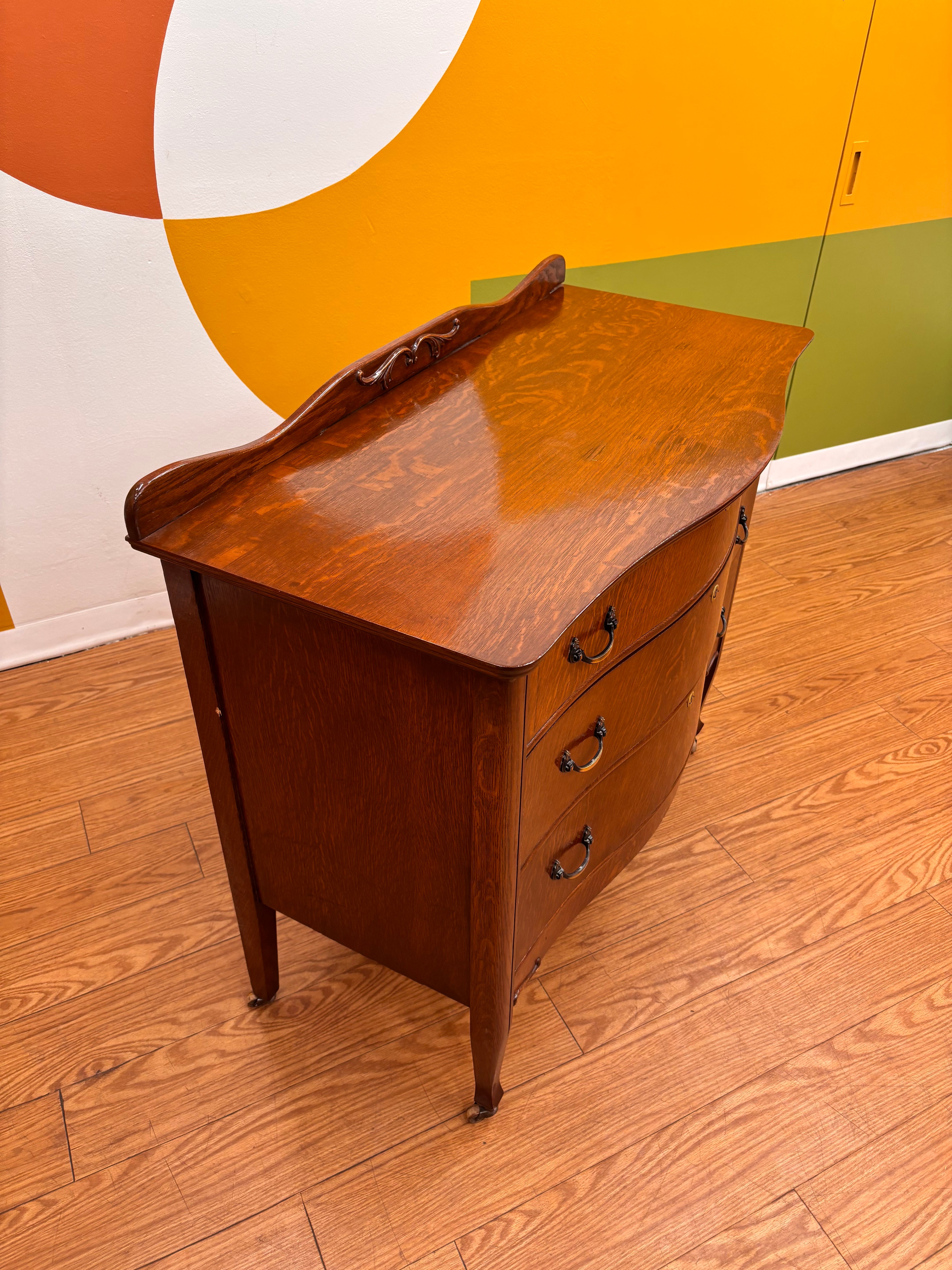 Wood 3 Drawer Dresser