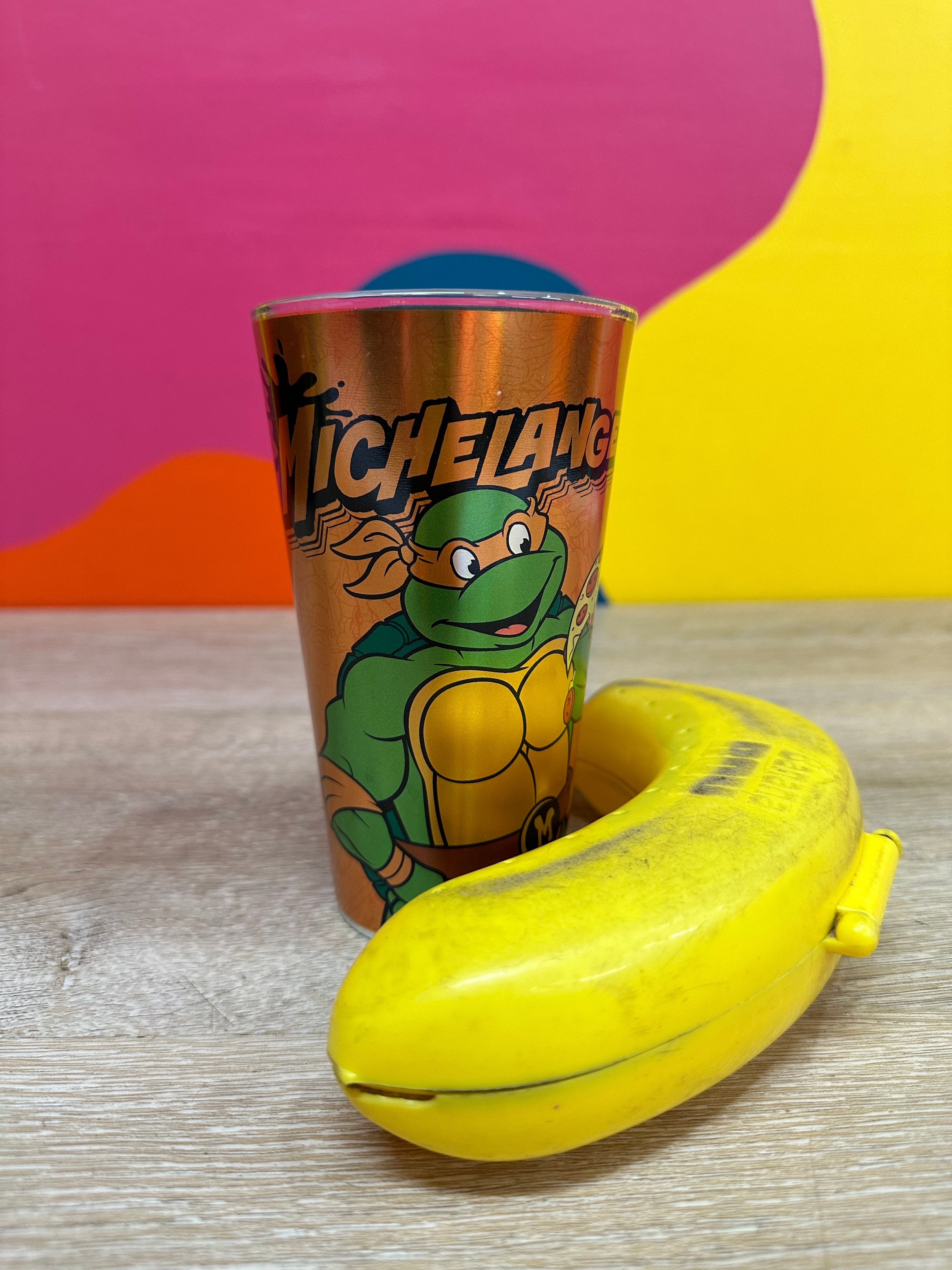 Teenage Mutant Ninja Turtles Pint Glass - Michelangelo