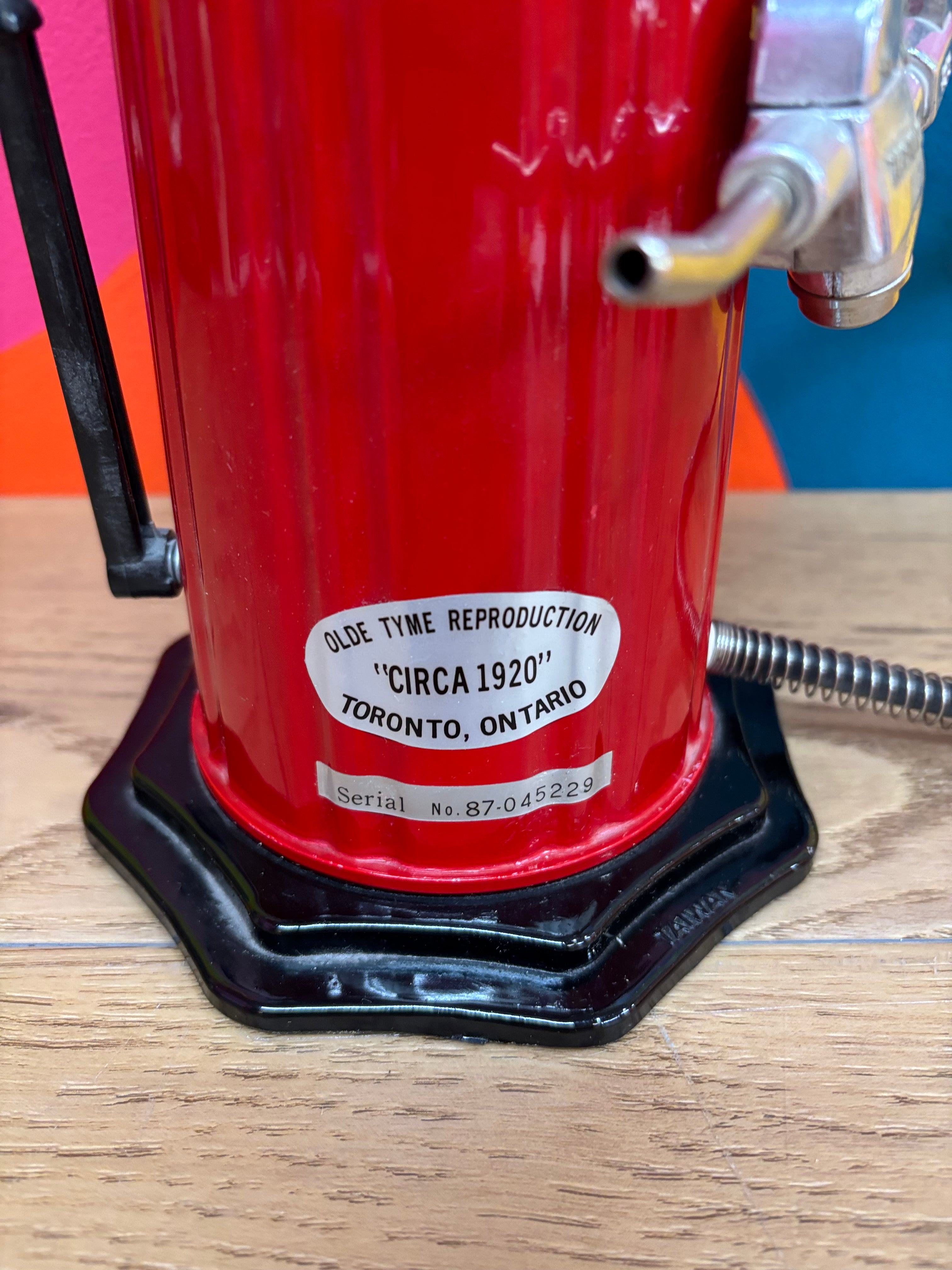 Gas Pump Drink Dispenser