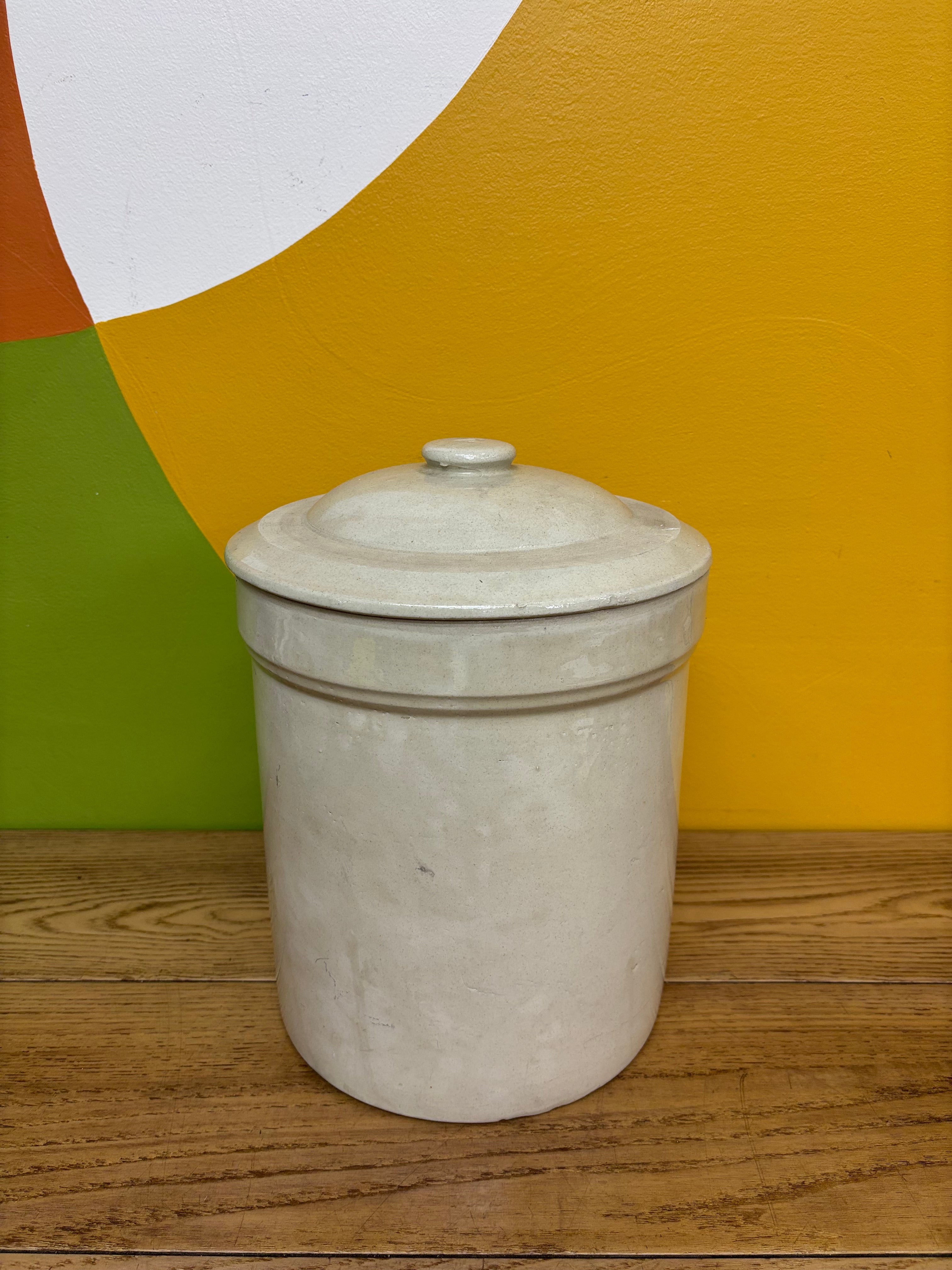 Stoneware Crock - 2 Gallon with Lid