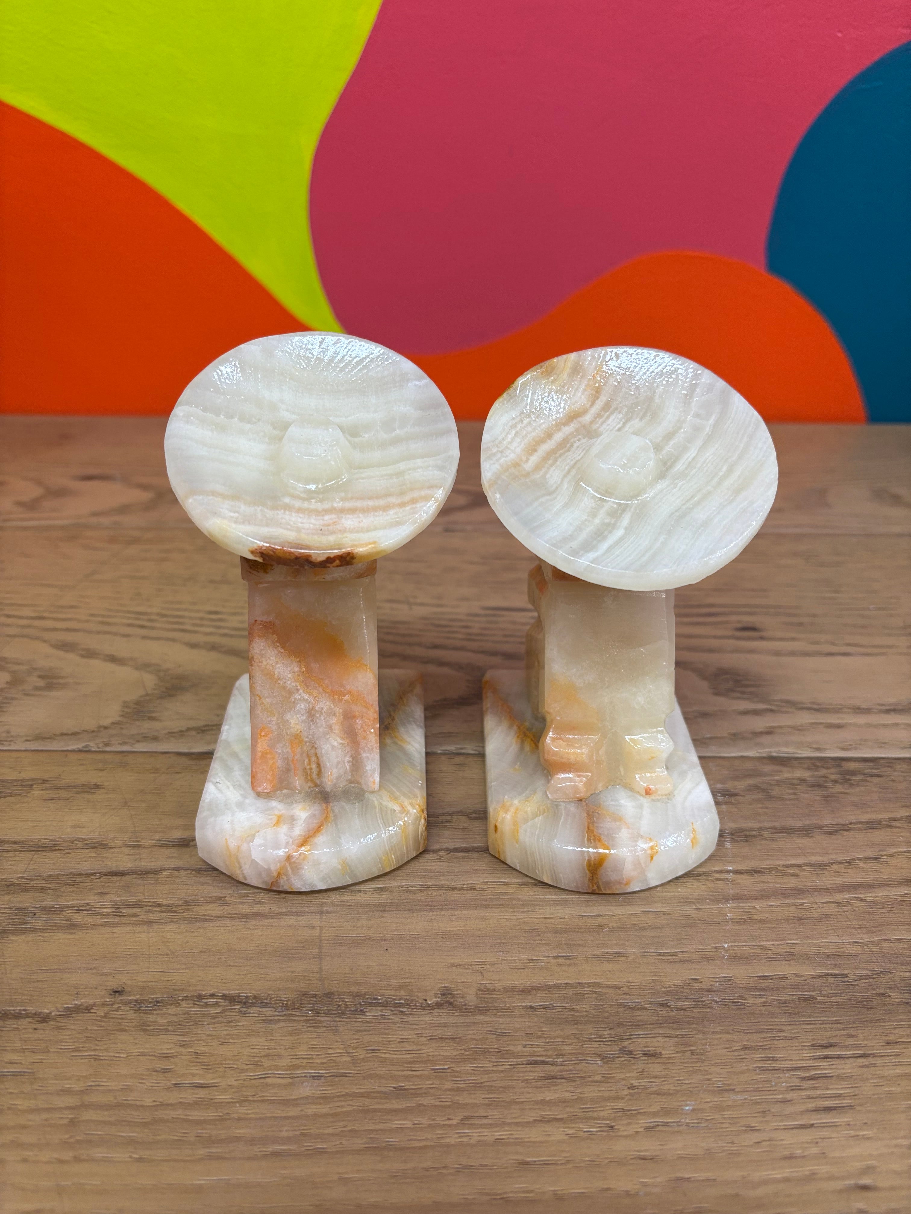Onyx Bookends
