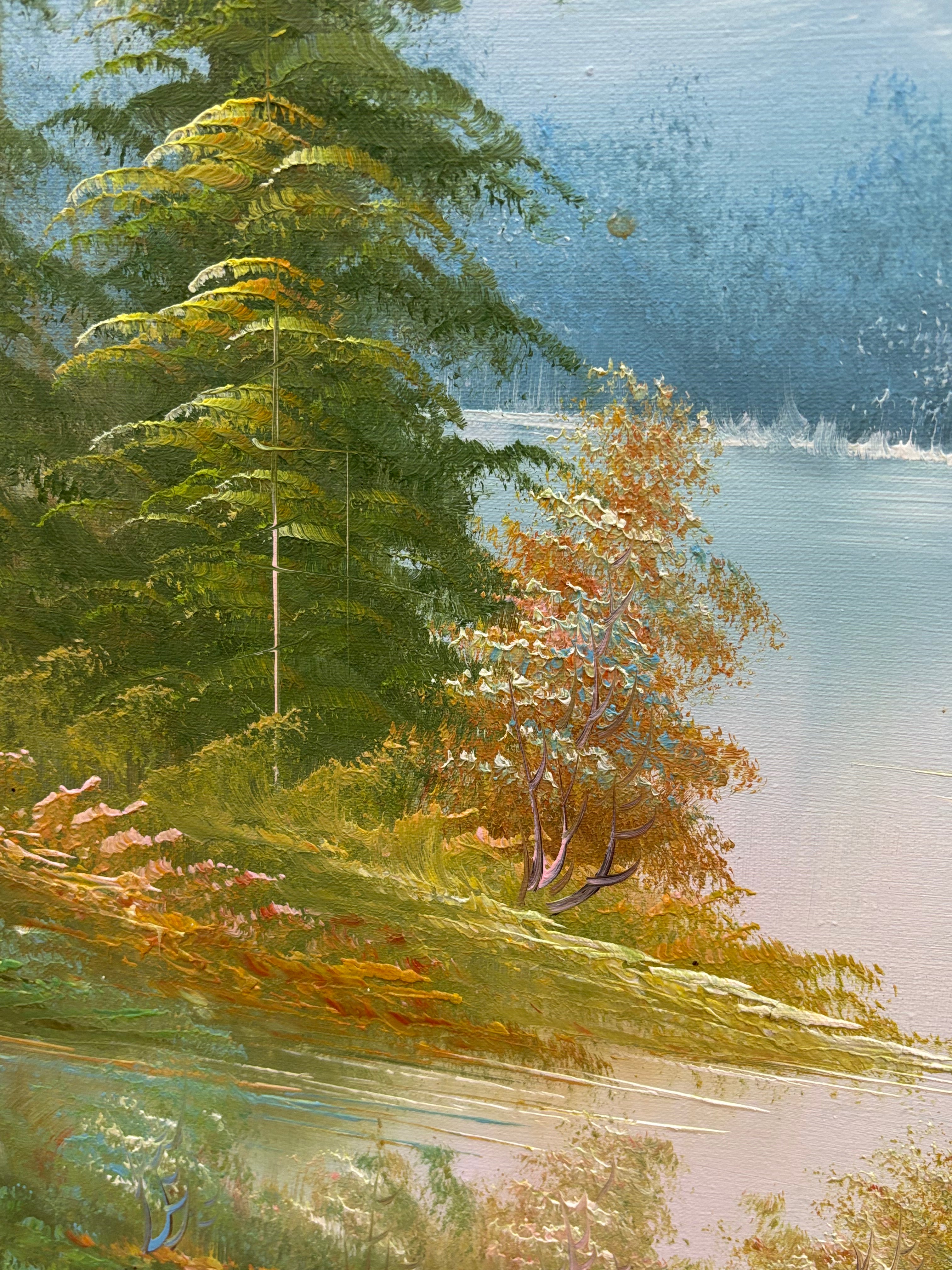 Framed Mountain Scene