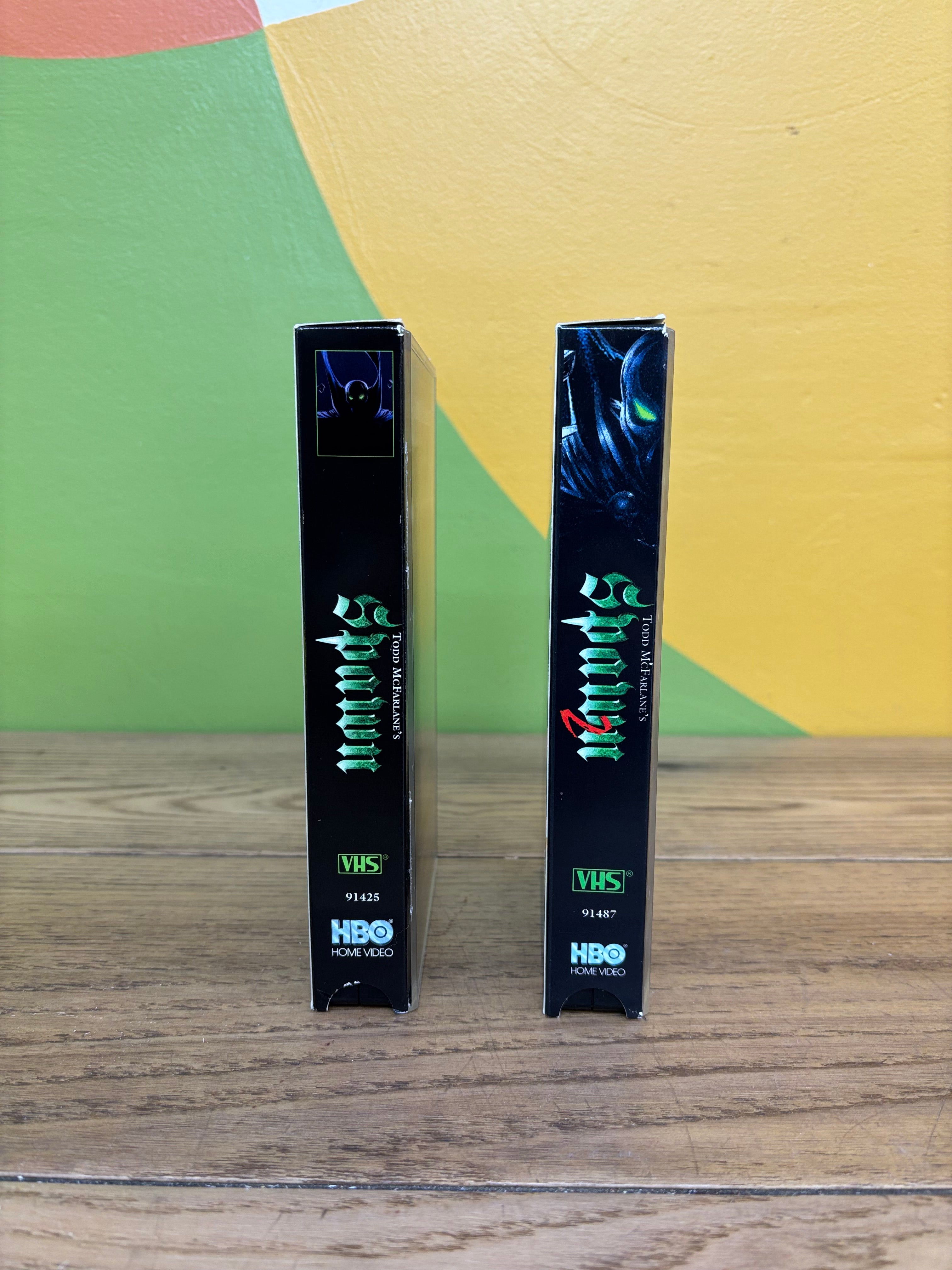 Spawn 1 & 2 VHS