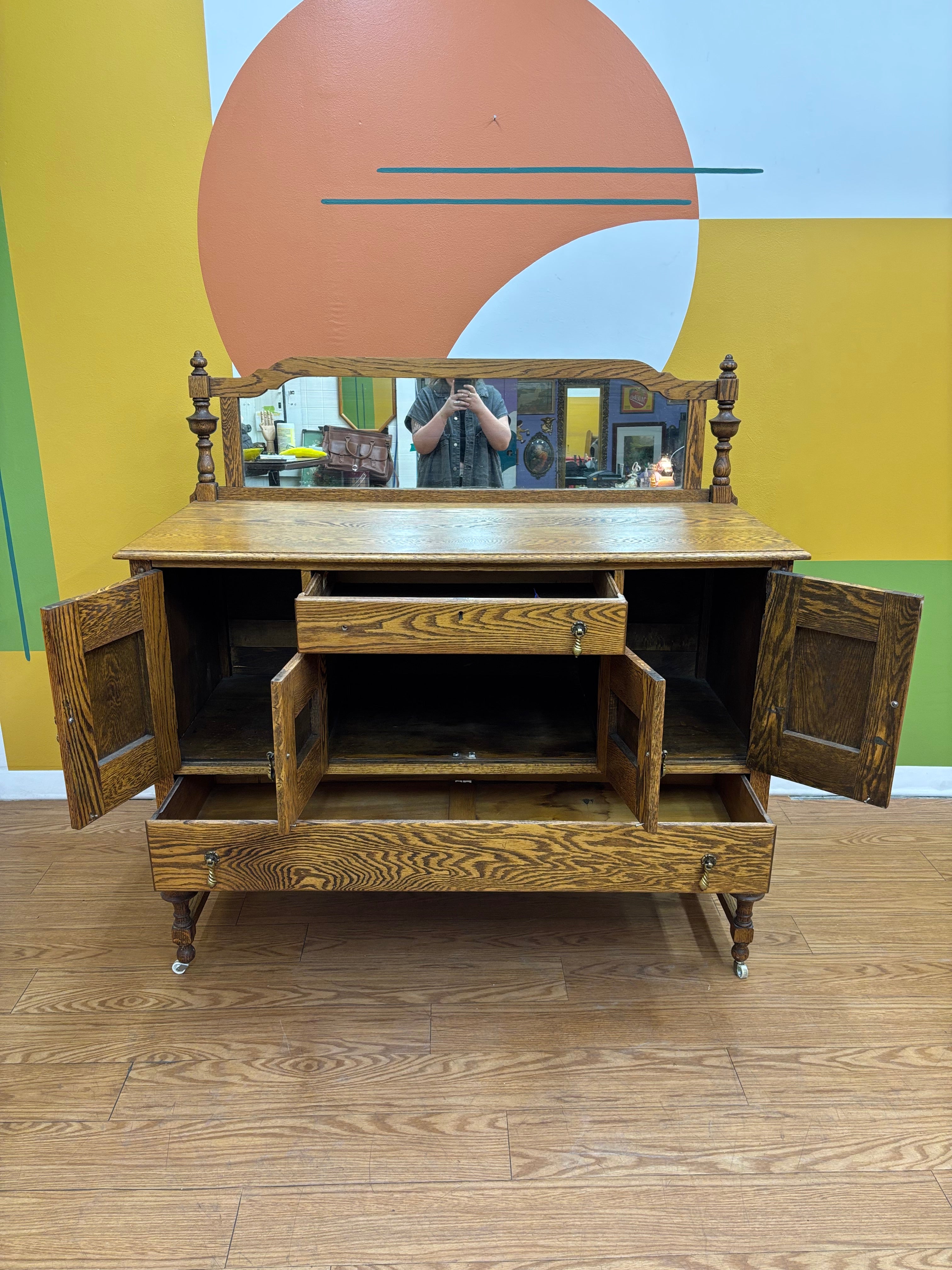 Wood Sideboard