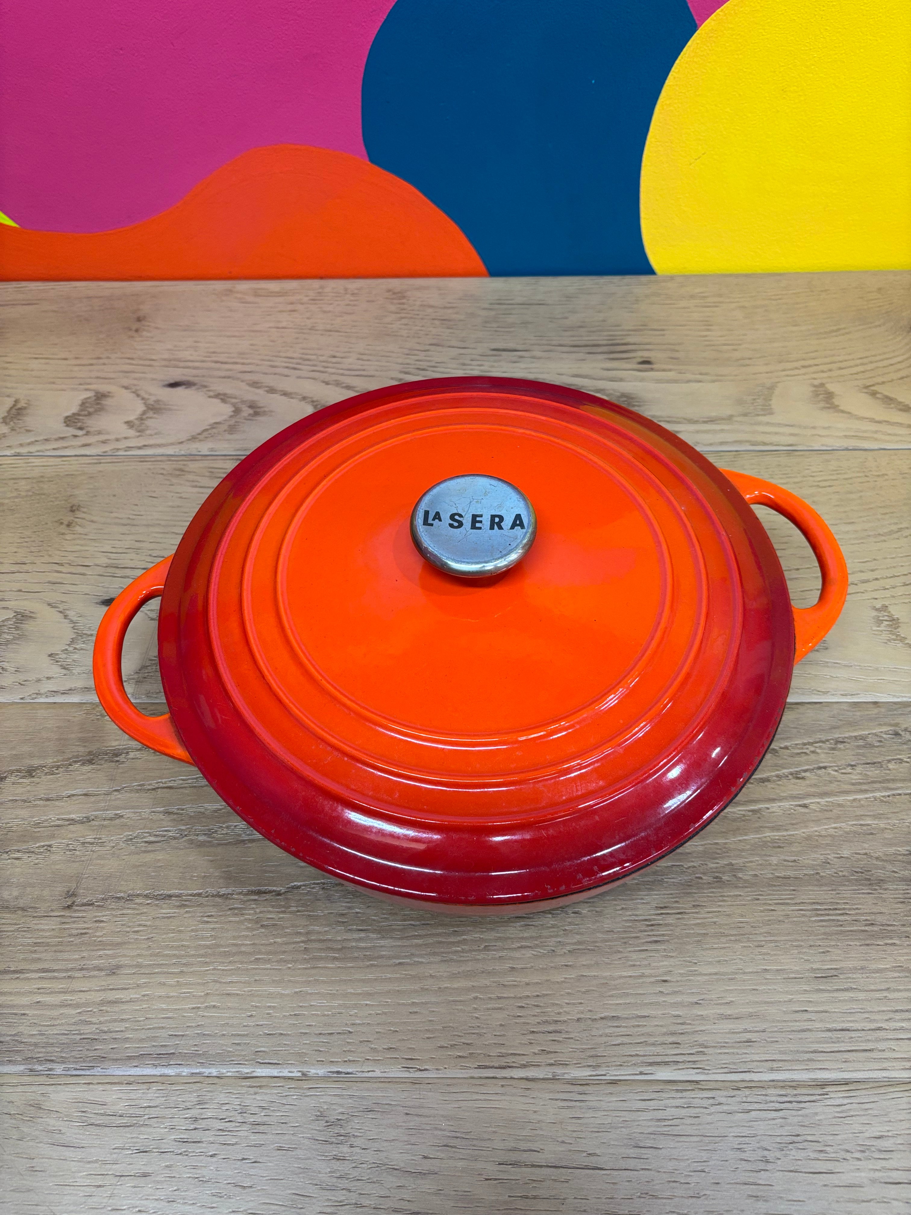 Orange La Sera Dutch Oven