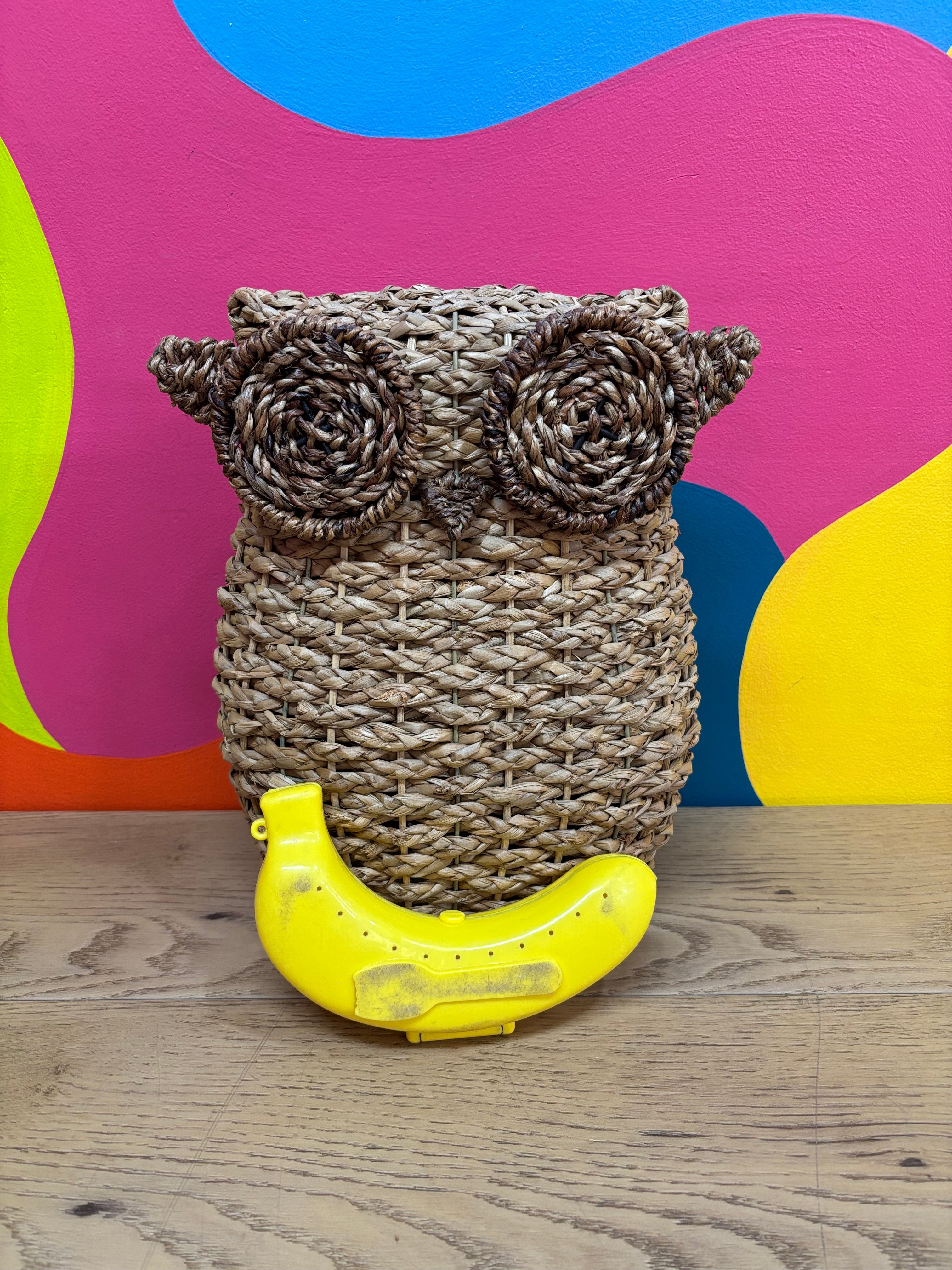 Woven Owl Decor