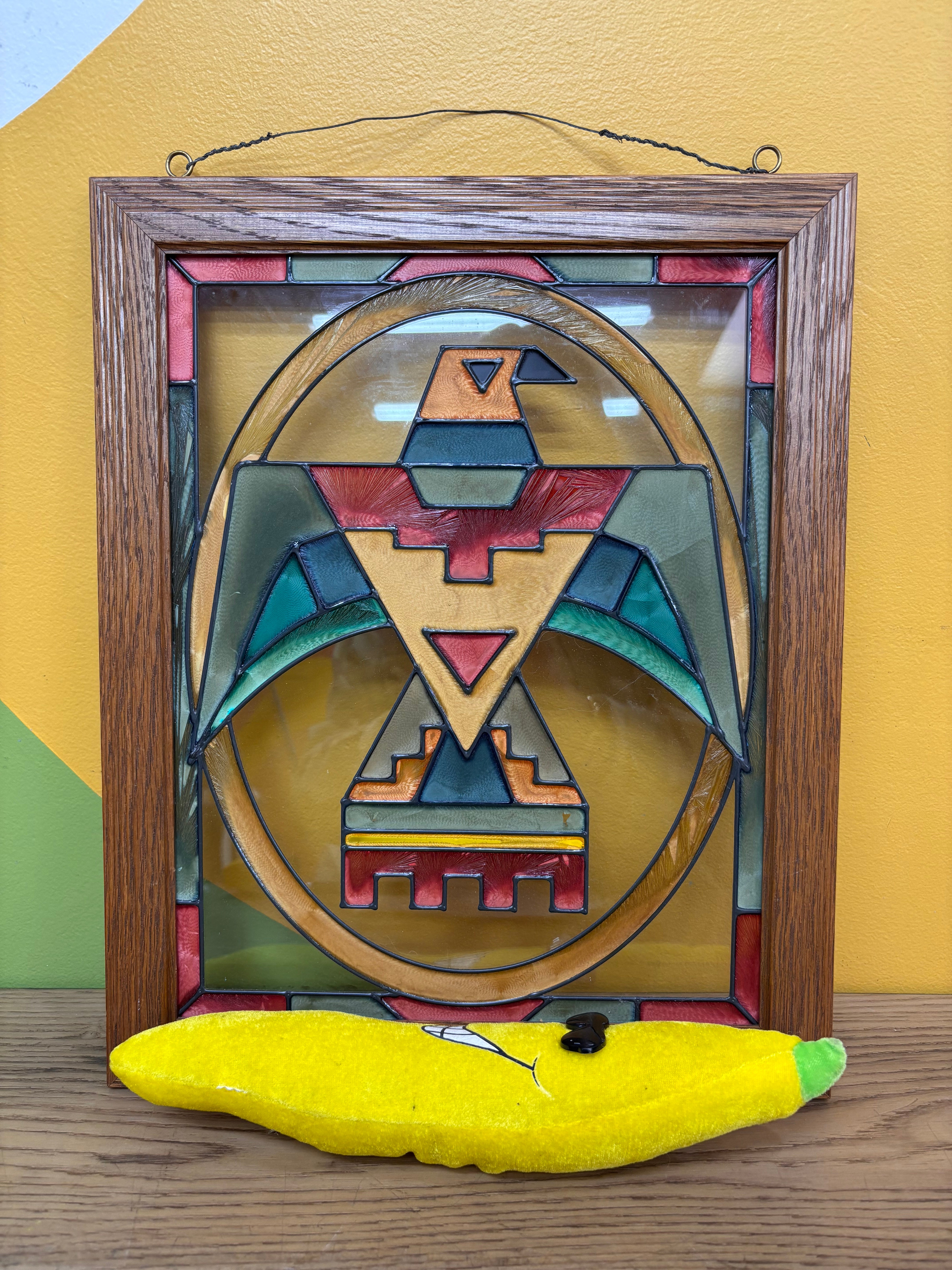 Thunderbird Glass Wall Art