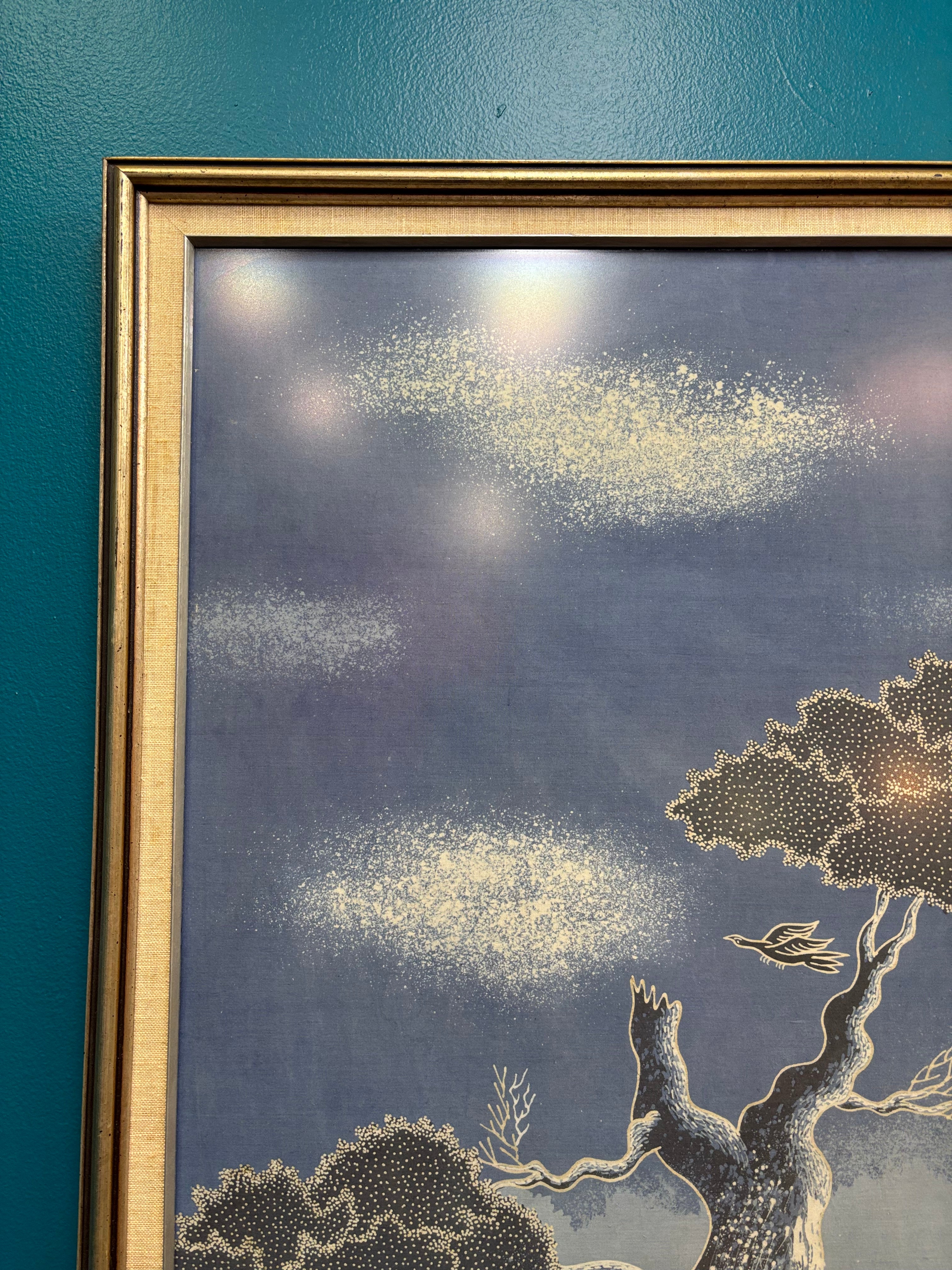 Blue Framed Print by Pypho Yogya