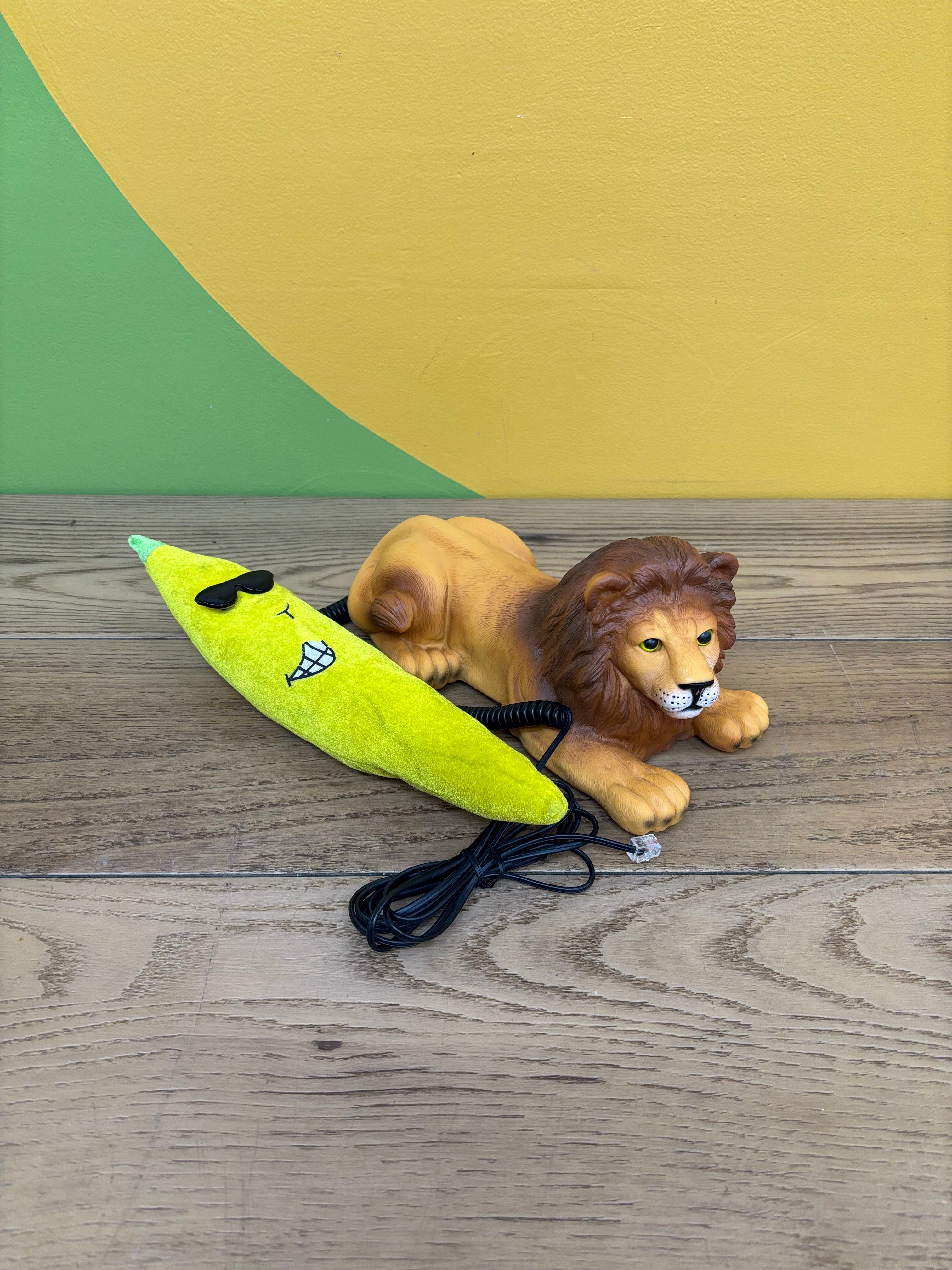 Lion Novelty Phone (2 available)