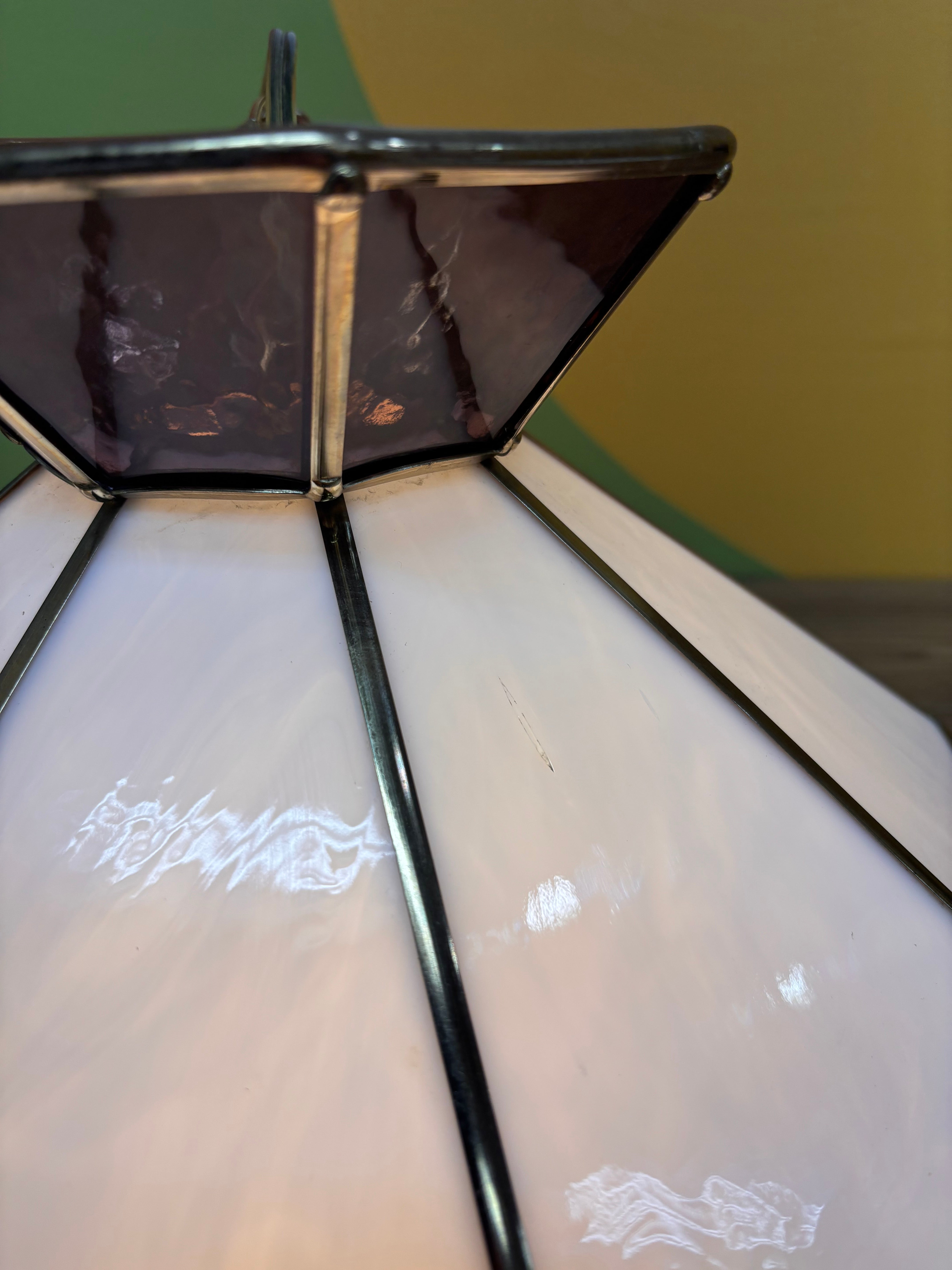 Stained Glass Swag Lamp