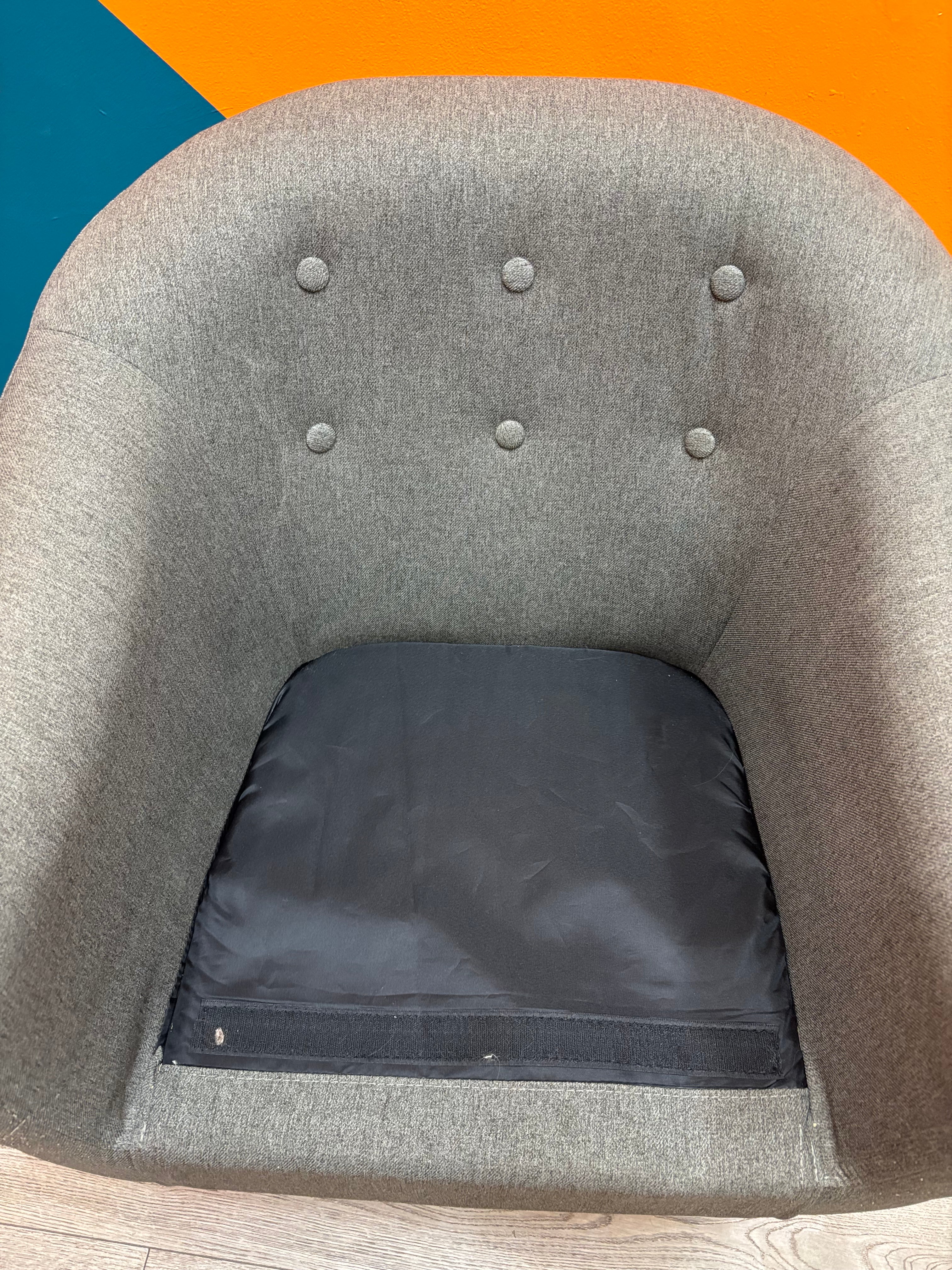 Grey Armchair