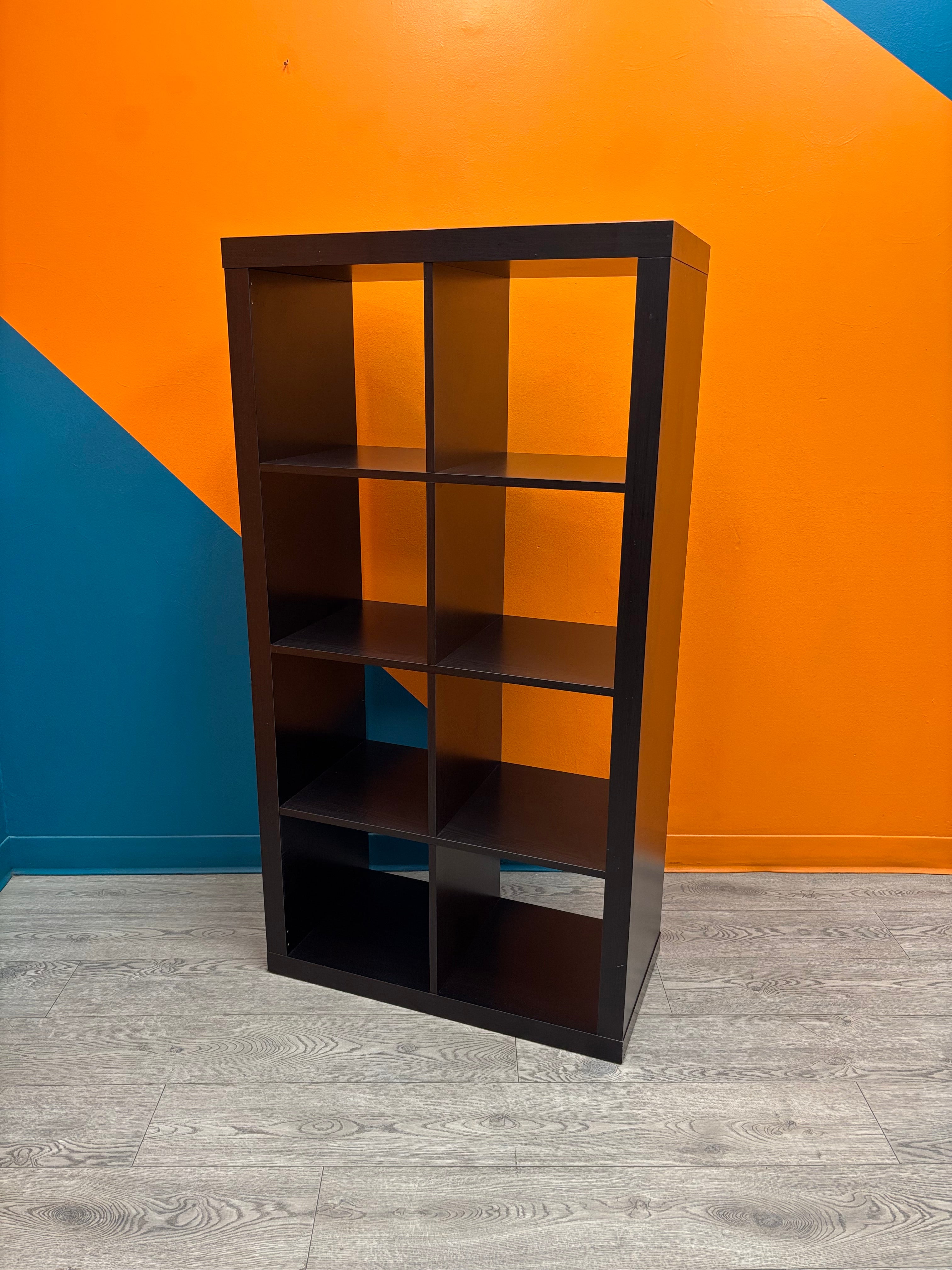 Black Kallax Shelf - 8 Cube