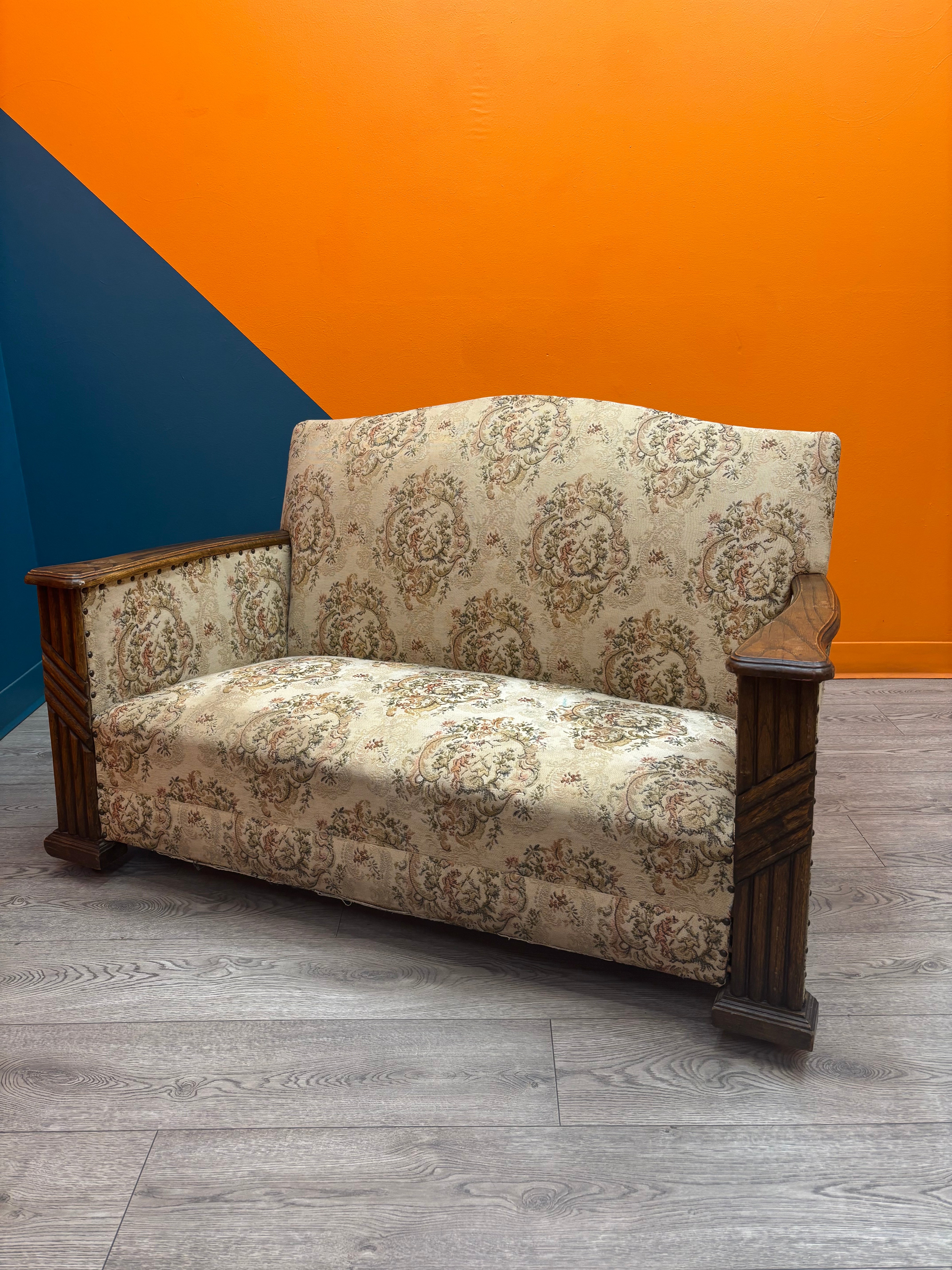 Rolling Loveseat