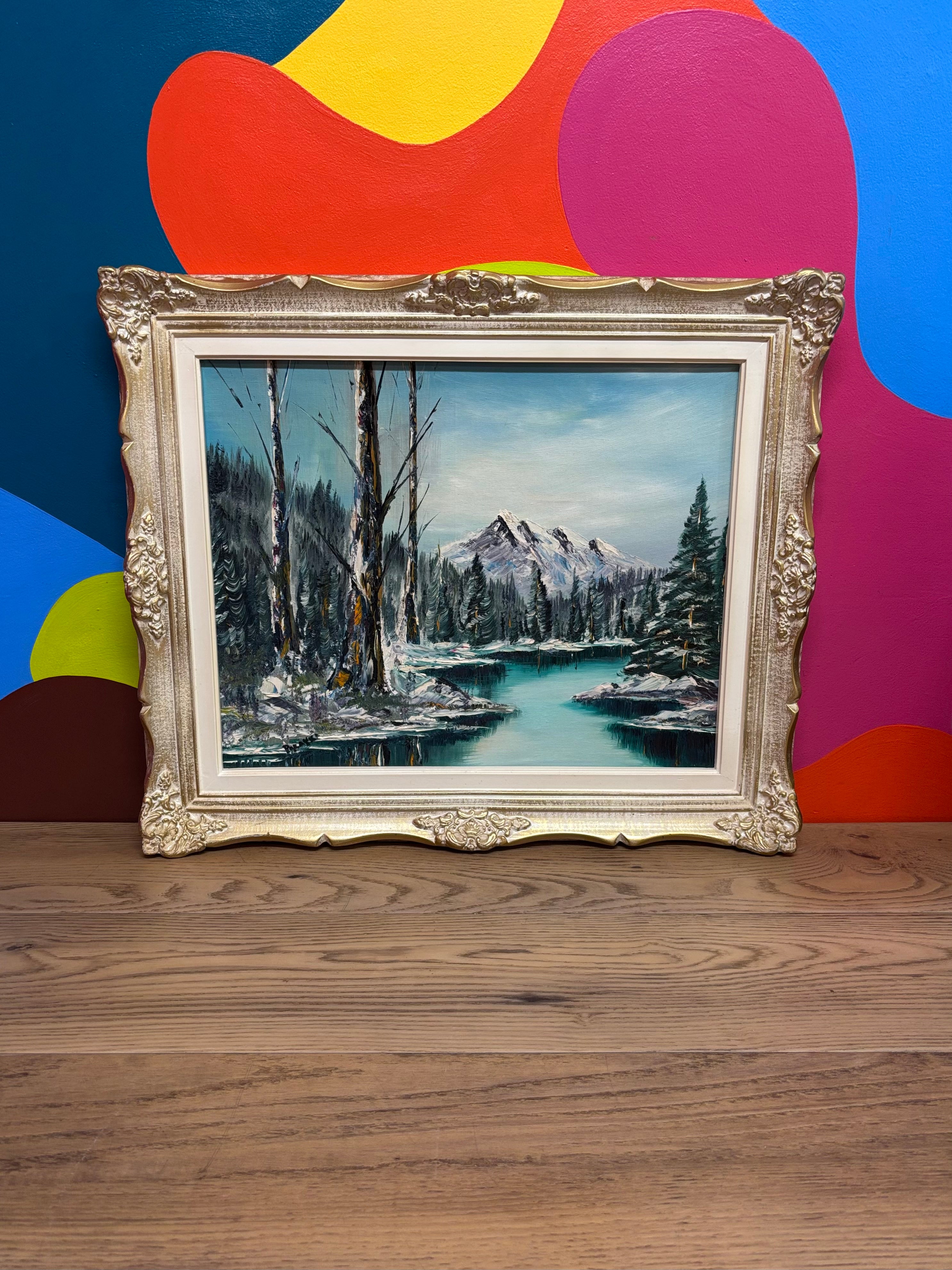 Small Mountain Painting