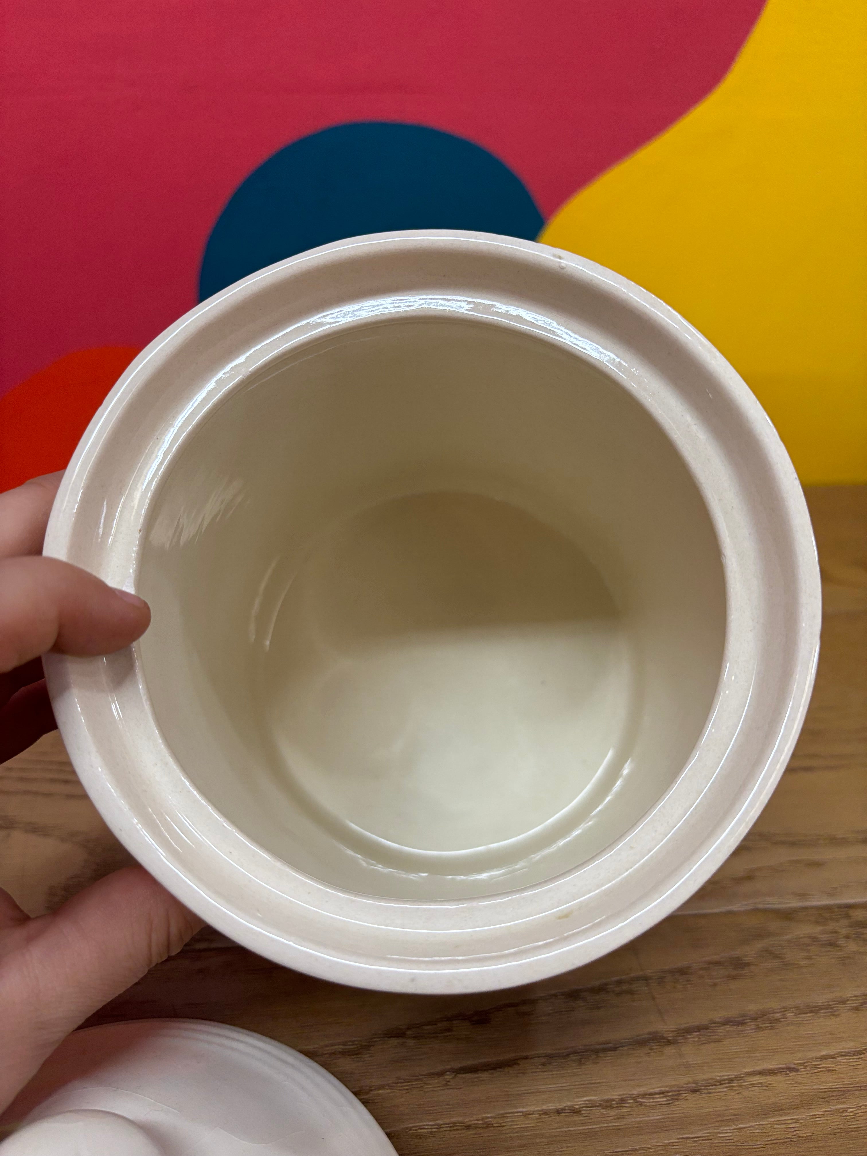 Small Ceramic Canister