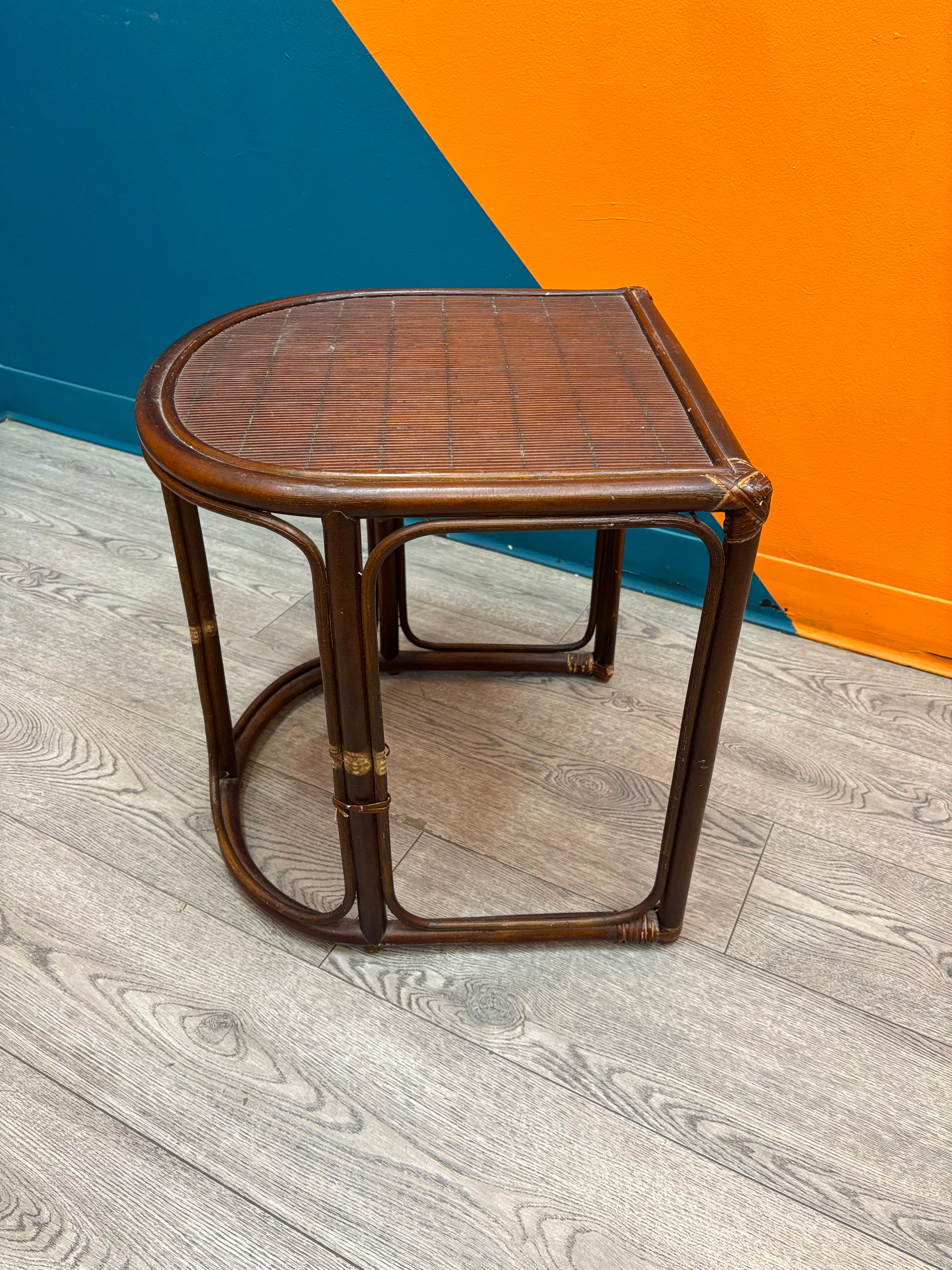 Rattan Side Table