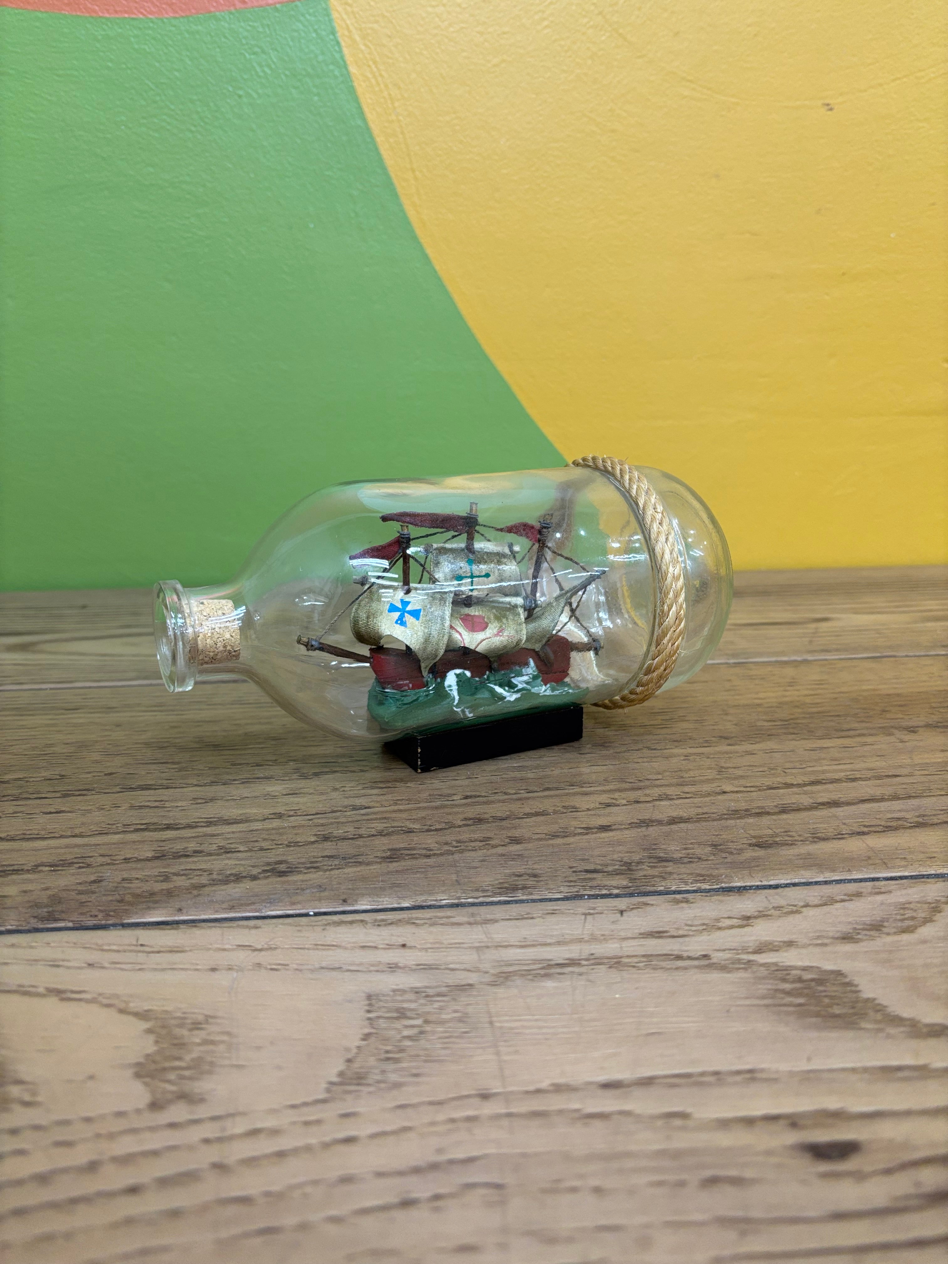 Small Ship in a Bottle