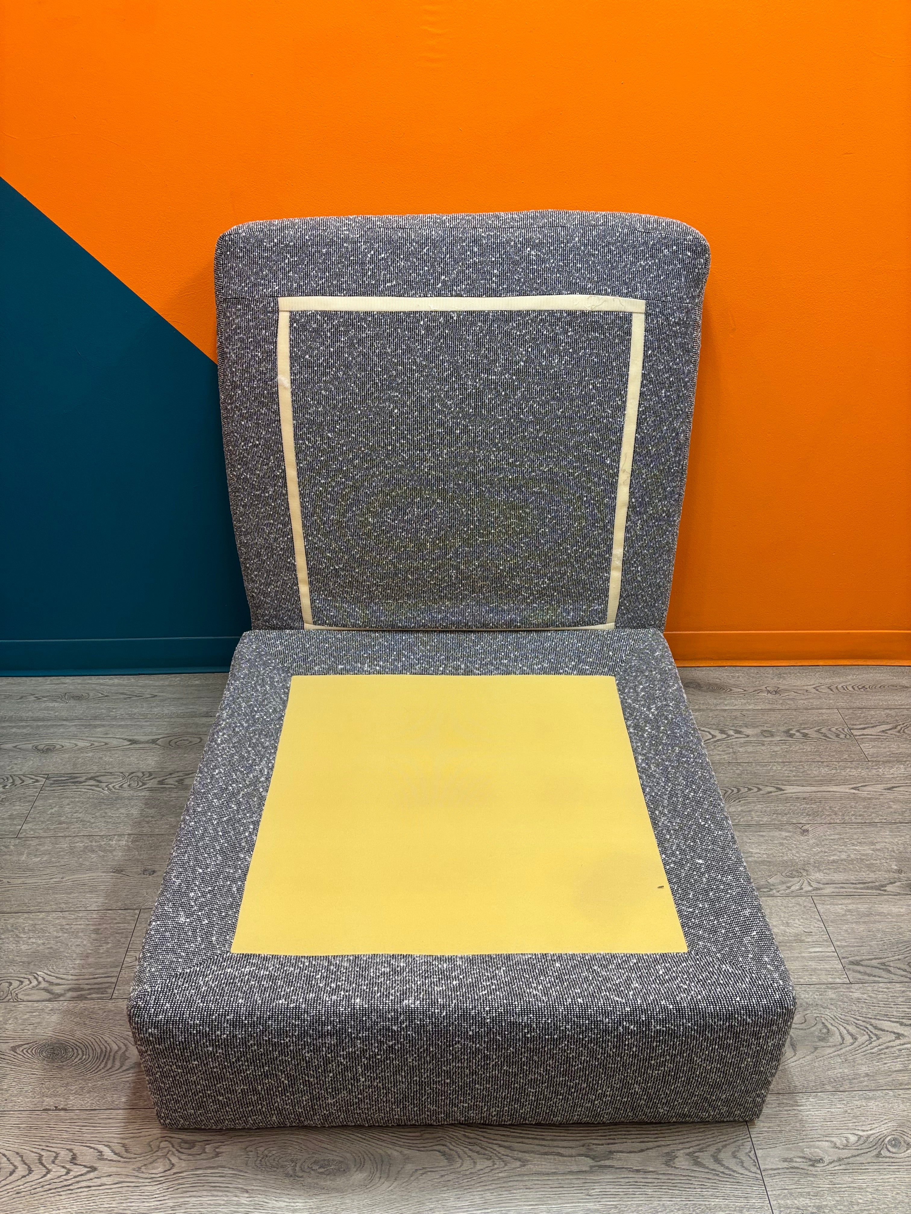 Large Fabric Ottoman