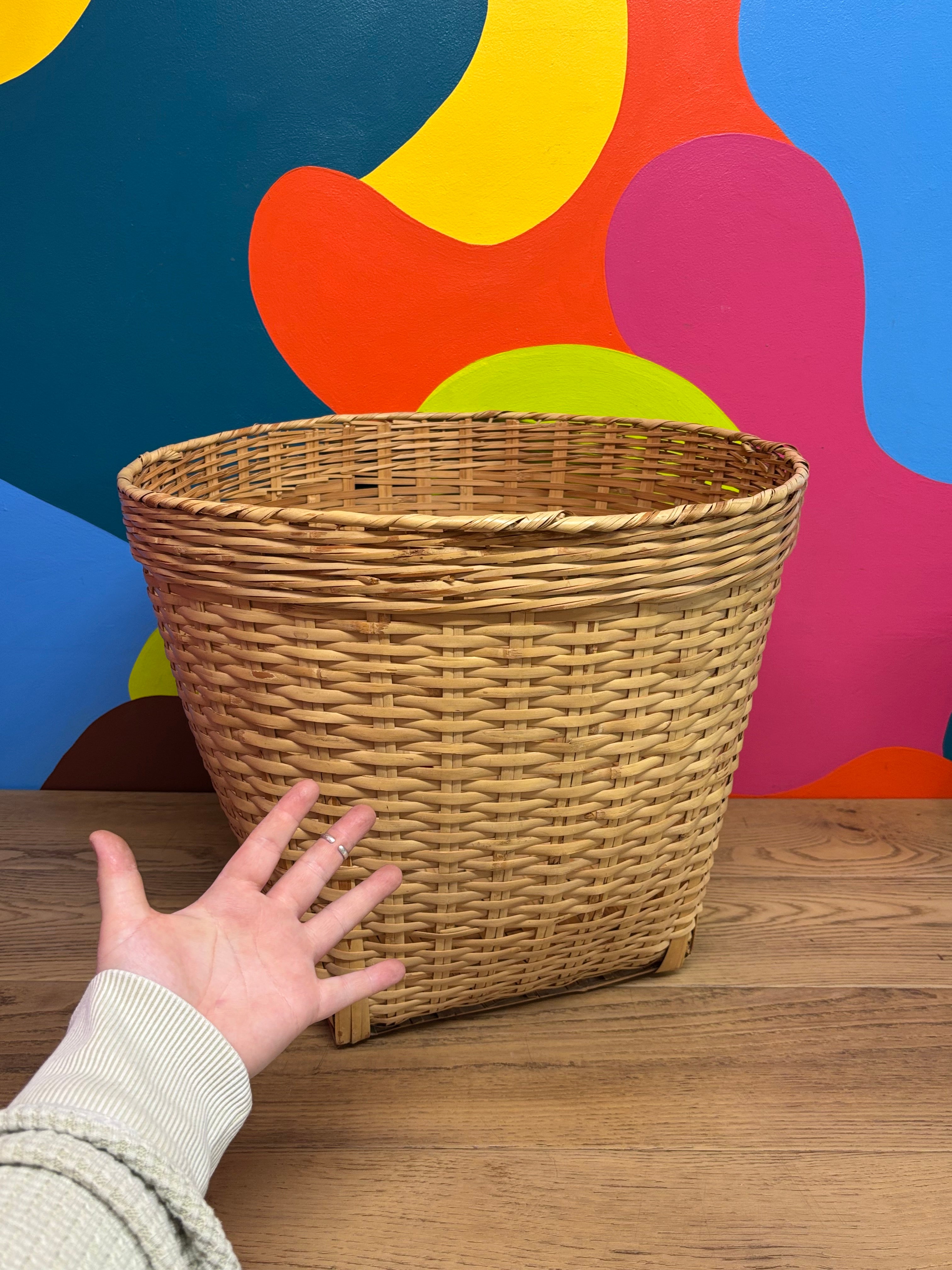 Large Wicker Basket 21"