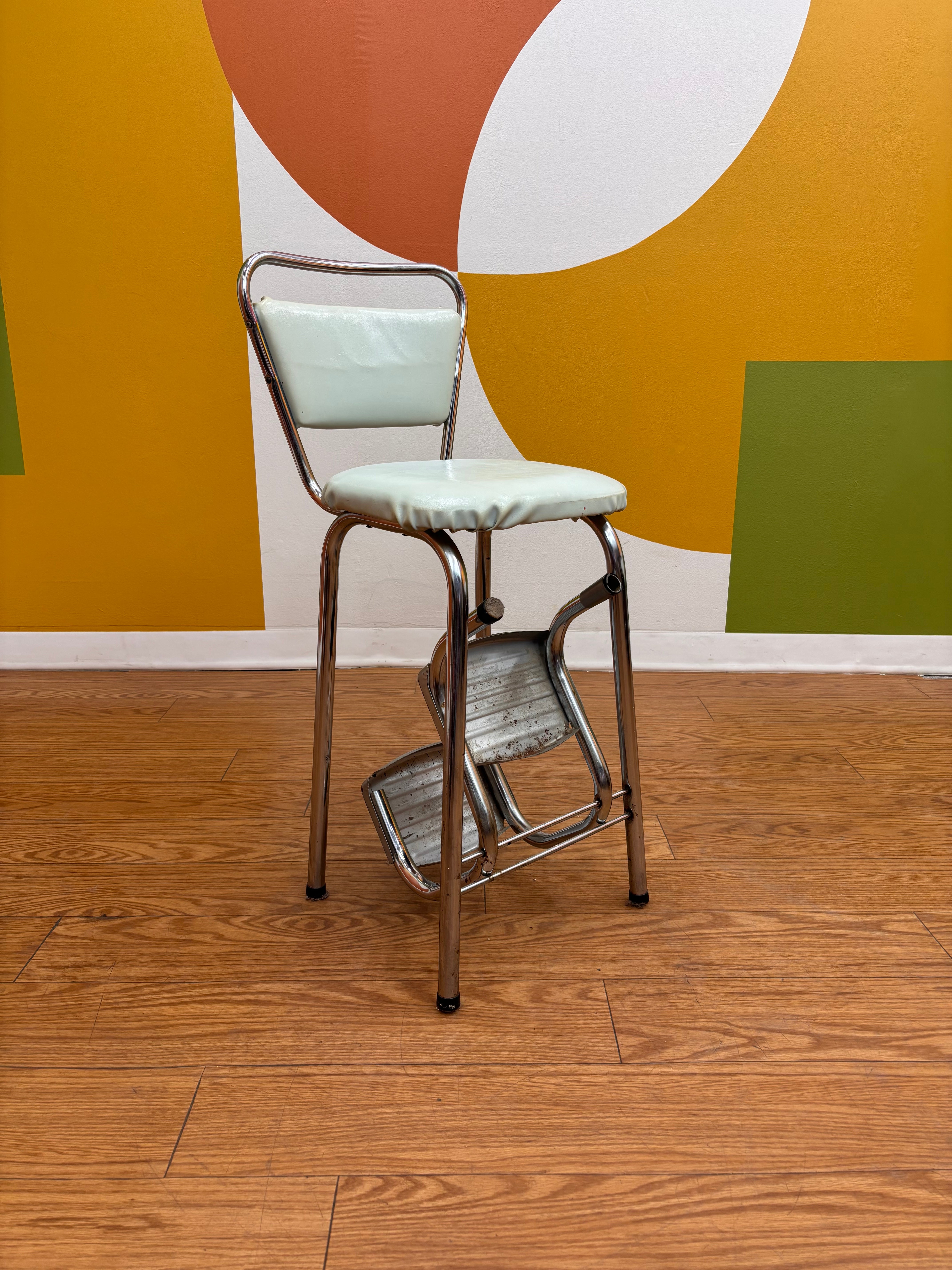 Step Stool Folding Chair