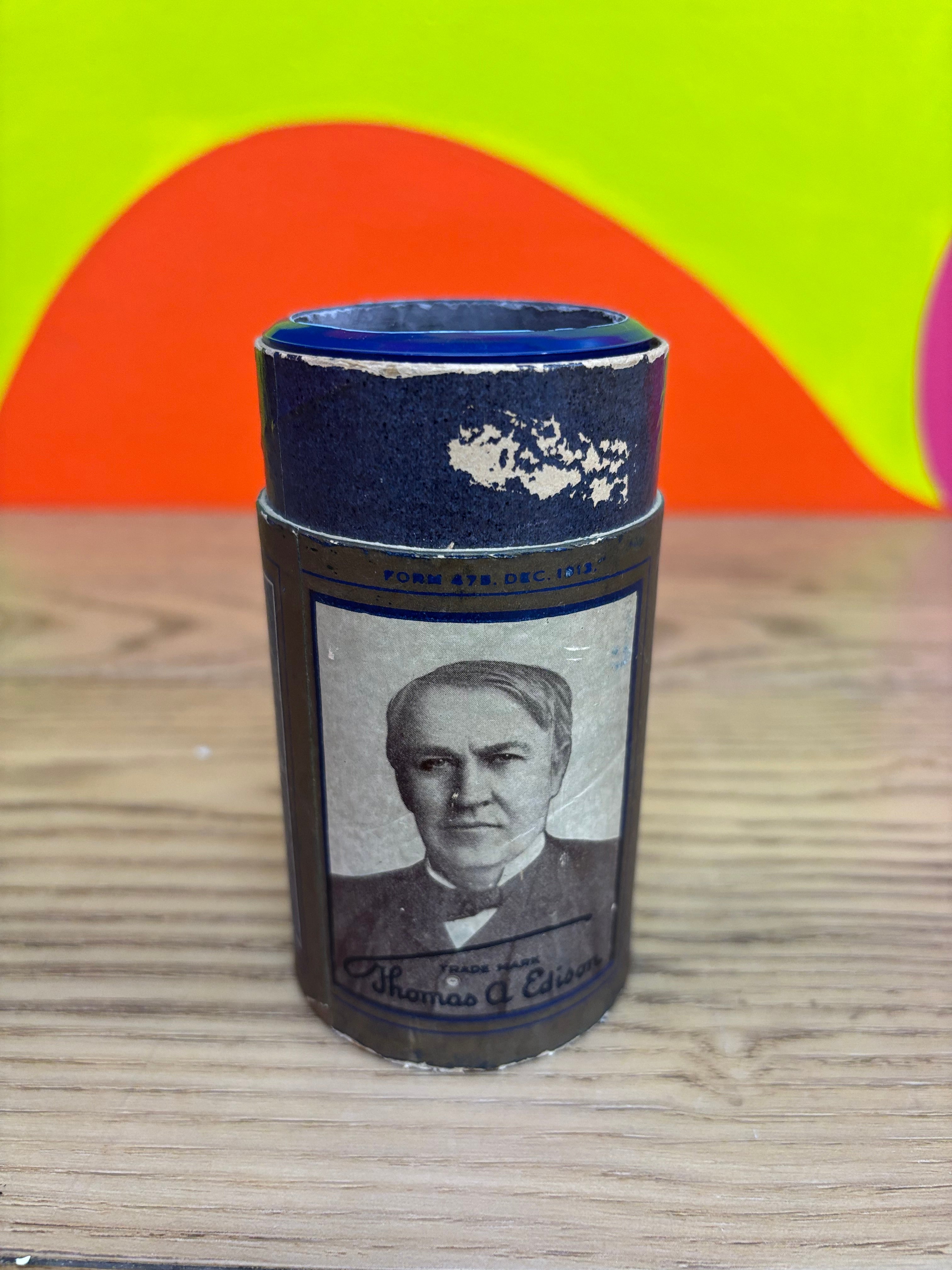 Edison Blue Amberol Cylinder Record