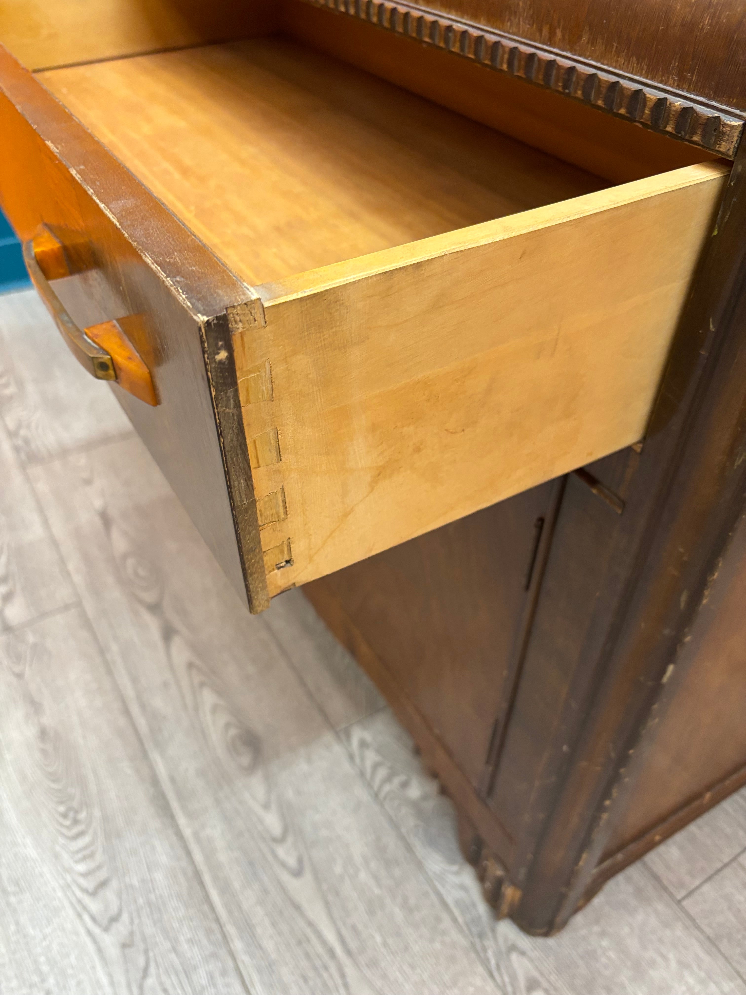 Wood & Glass China Cabinet