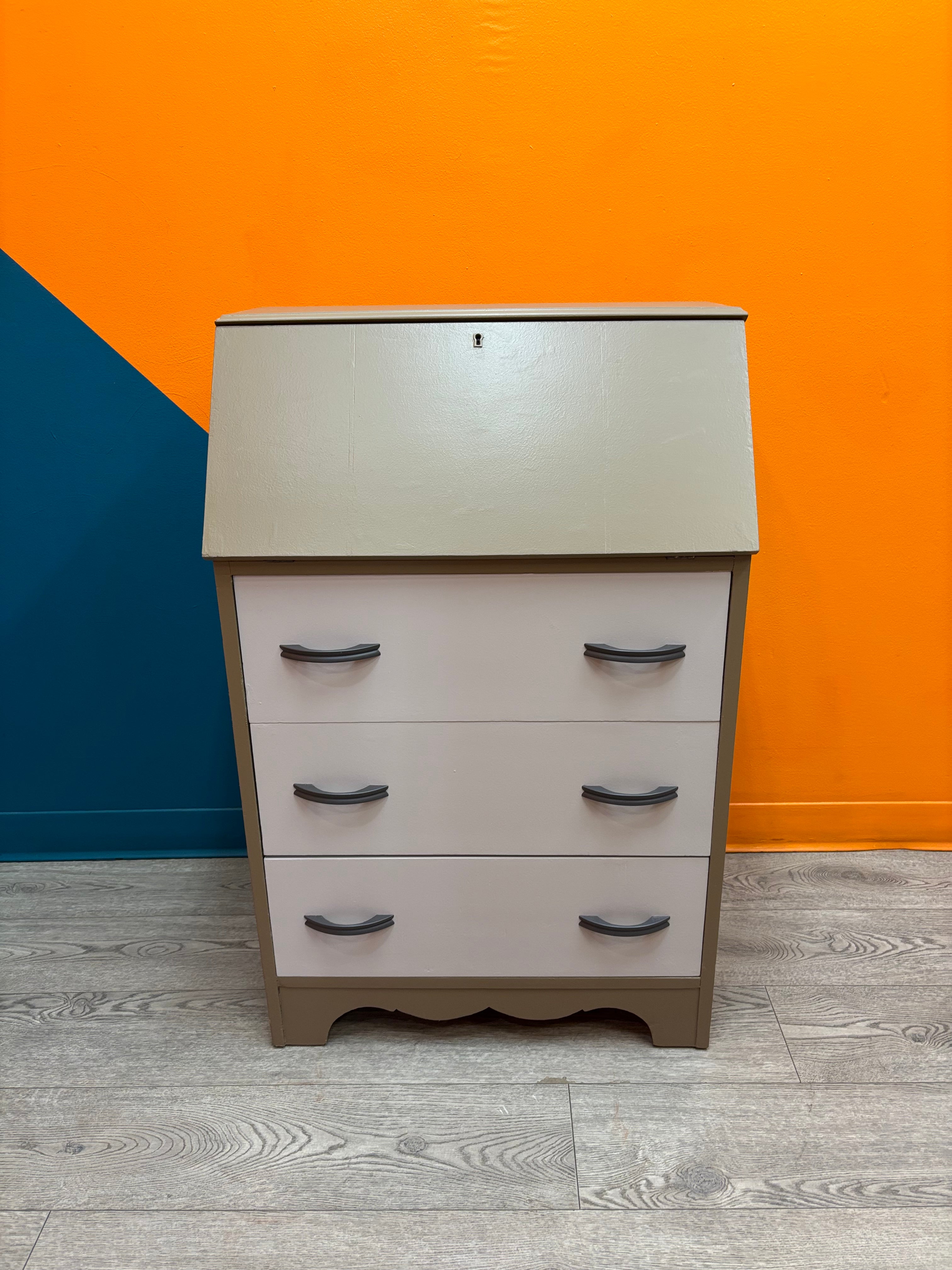 Painted Secretary Desk