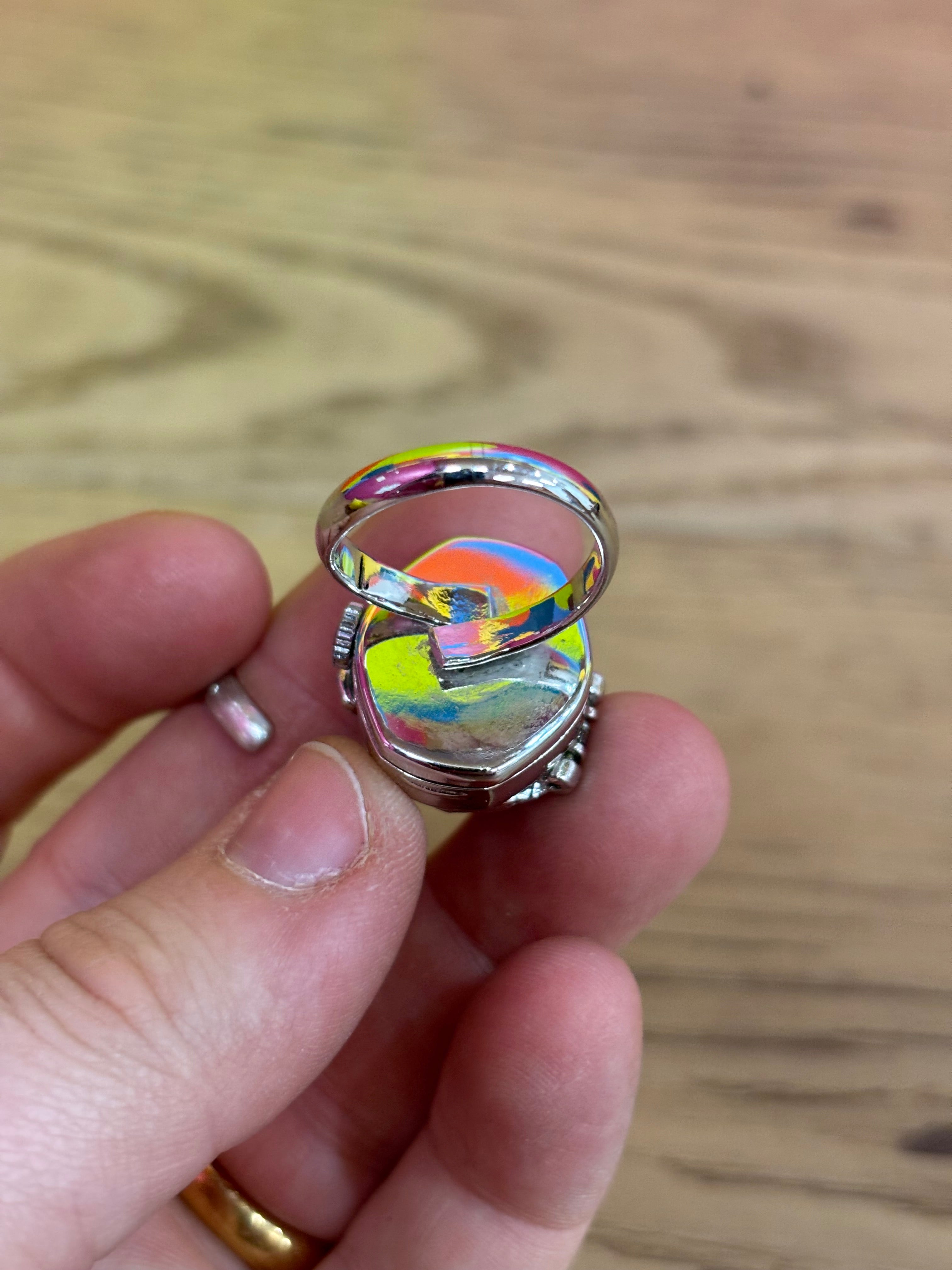 Adjustable Watch Ring