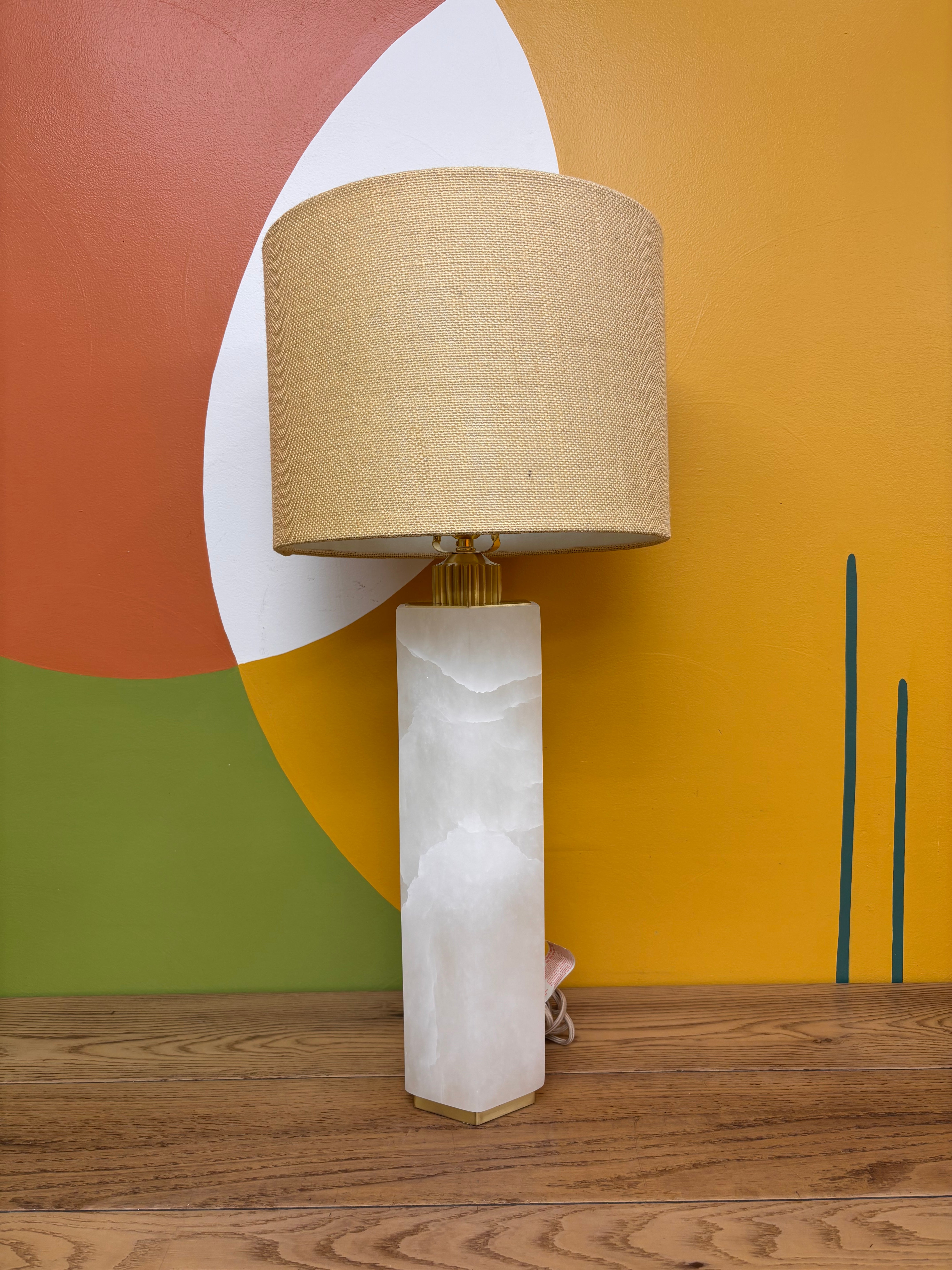 Alabaster Table Lamp (2 available)