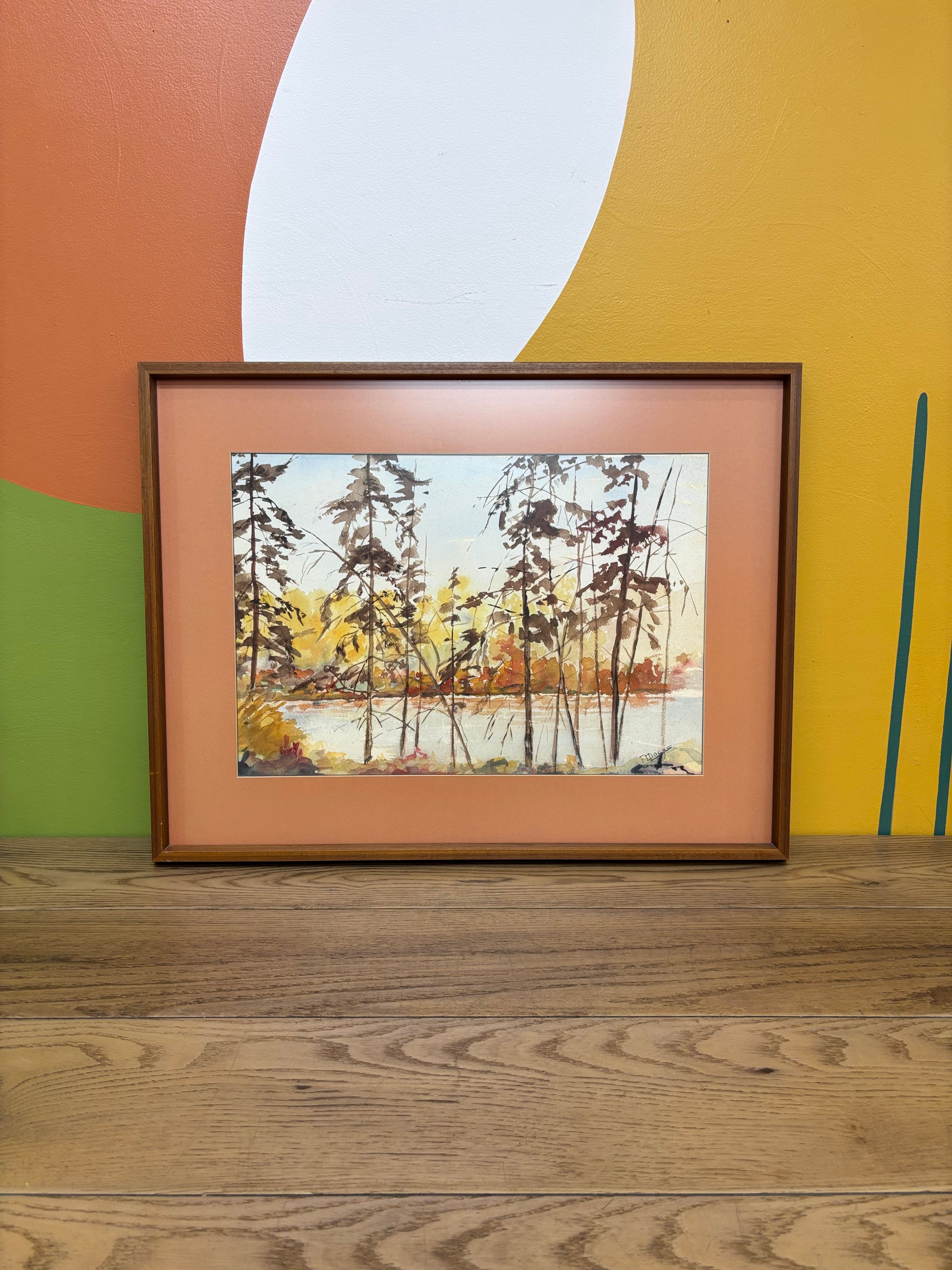Framed Landscape Print