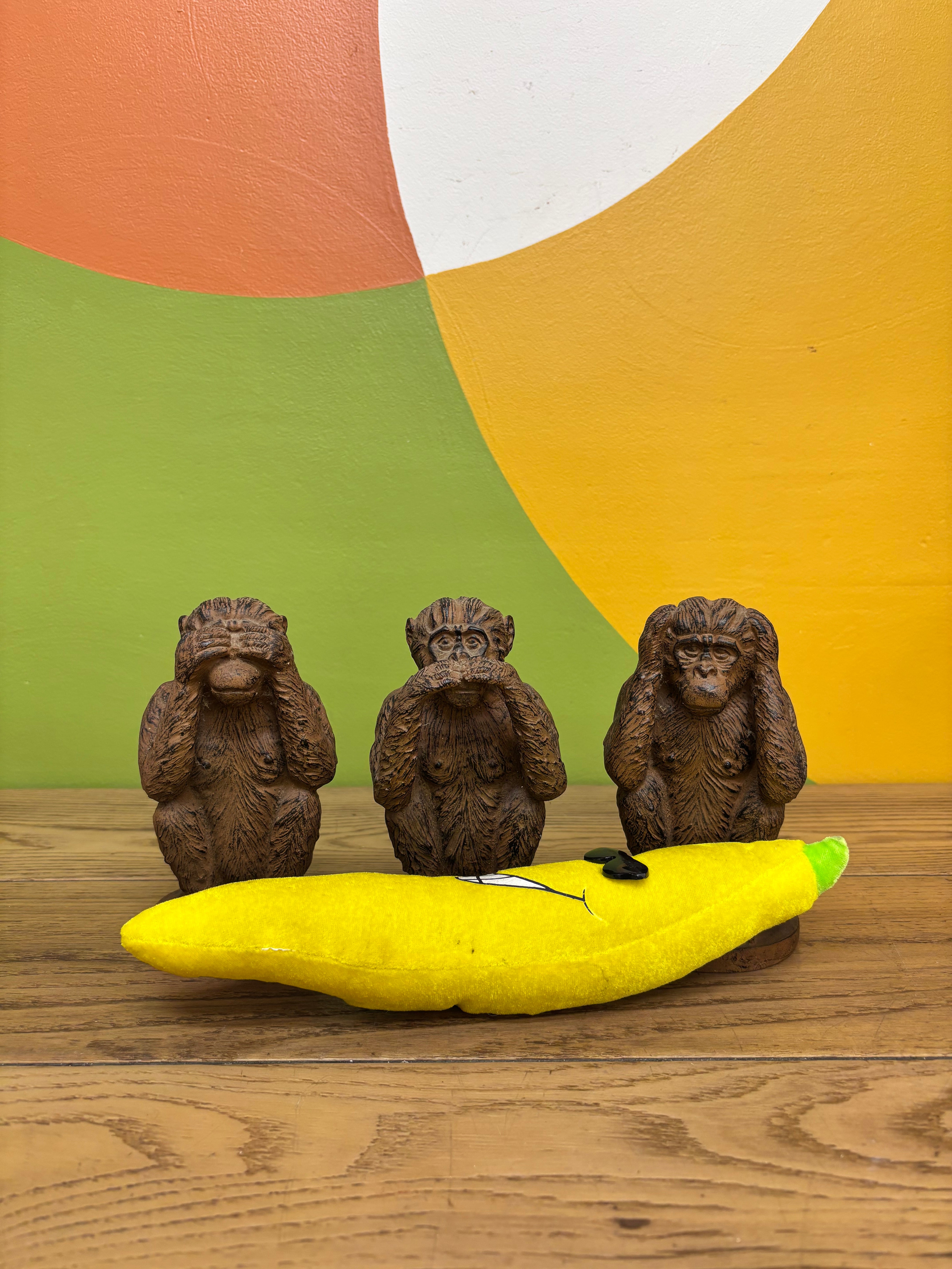 Three Wise Monkeys Figurines