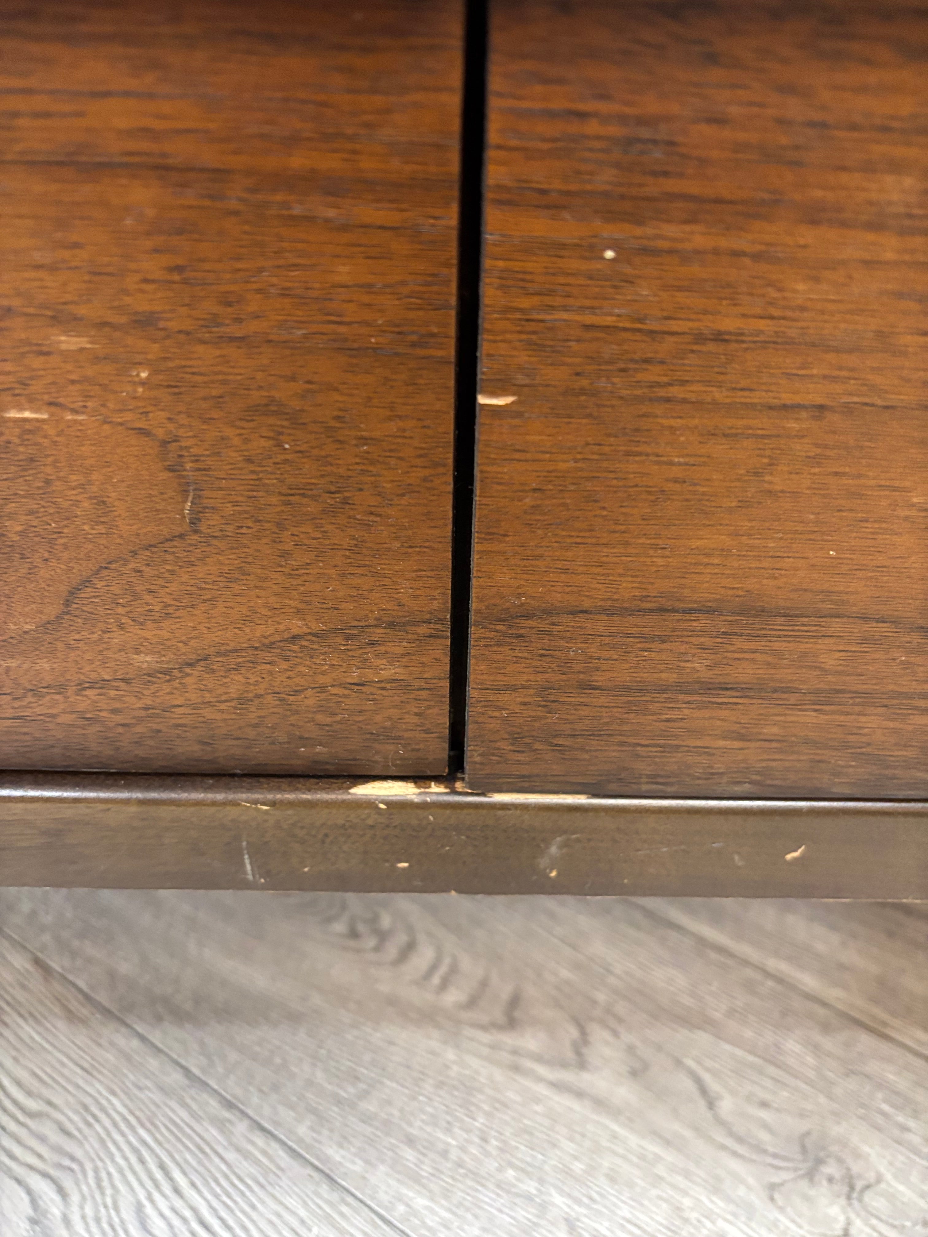 Wood 6 Drawer Dresser