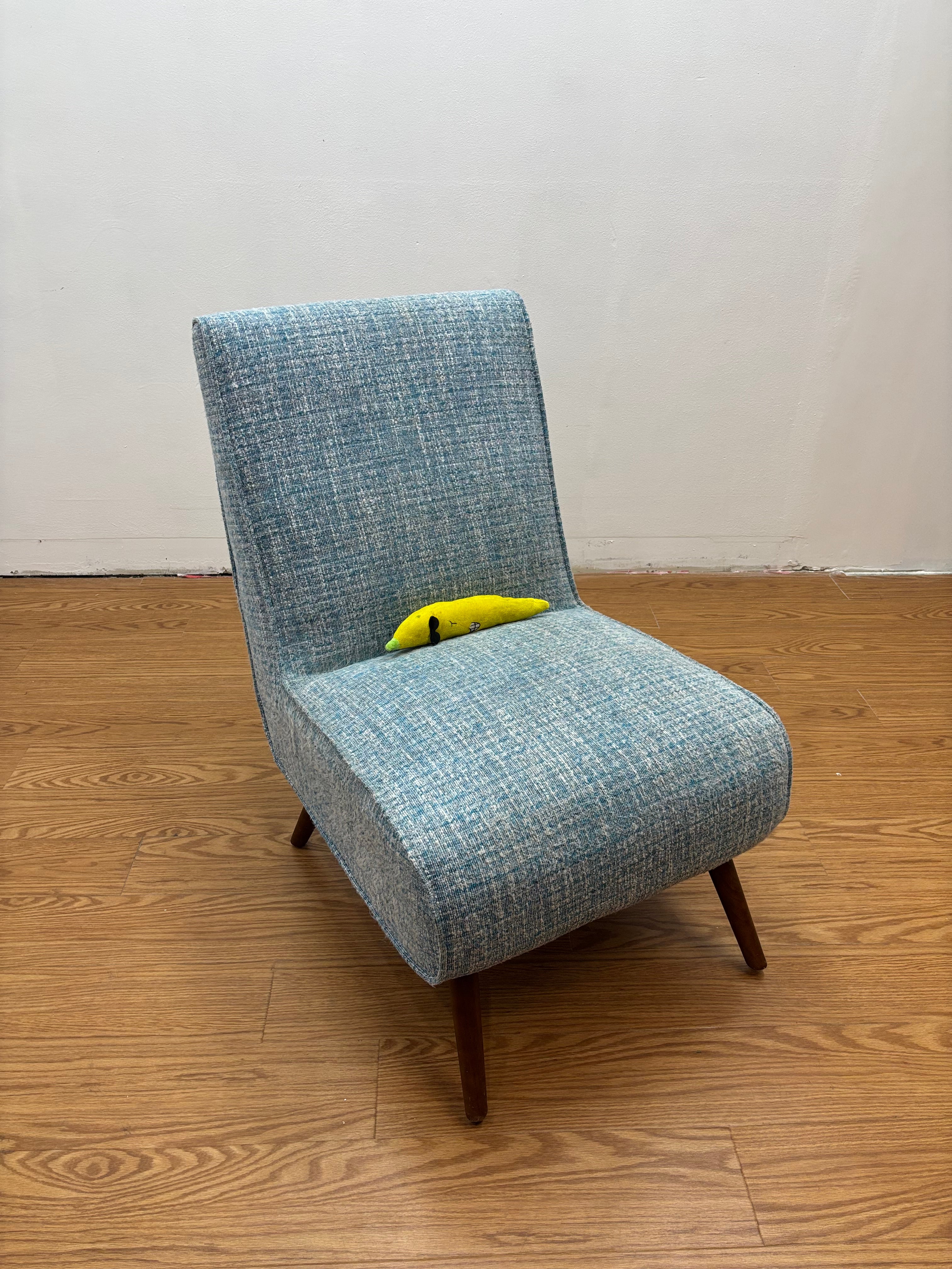 Blue Lounge Chair (2 available)