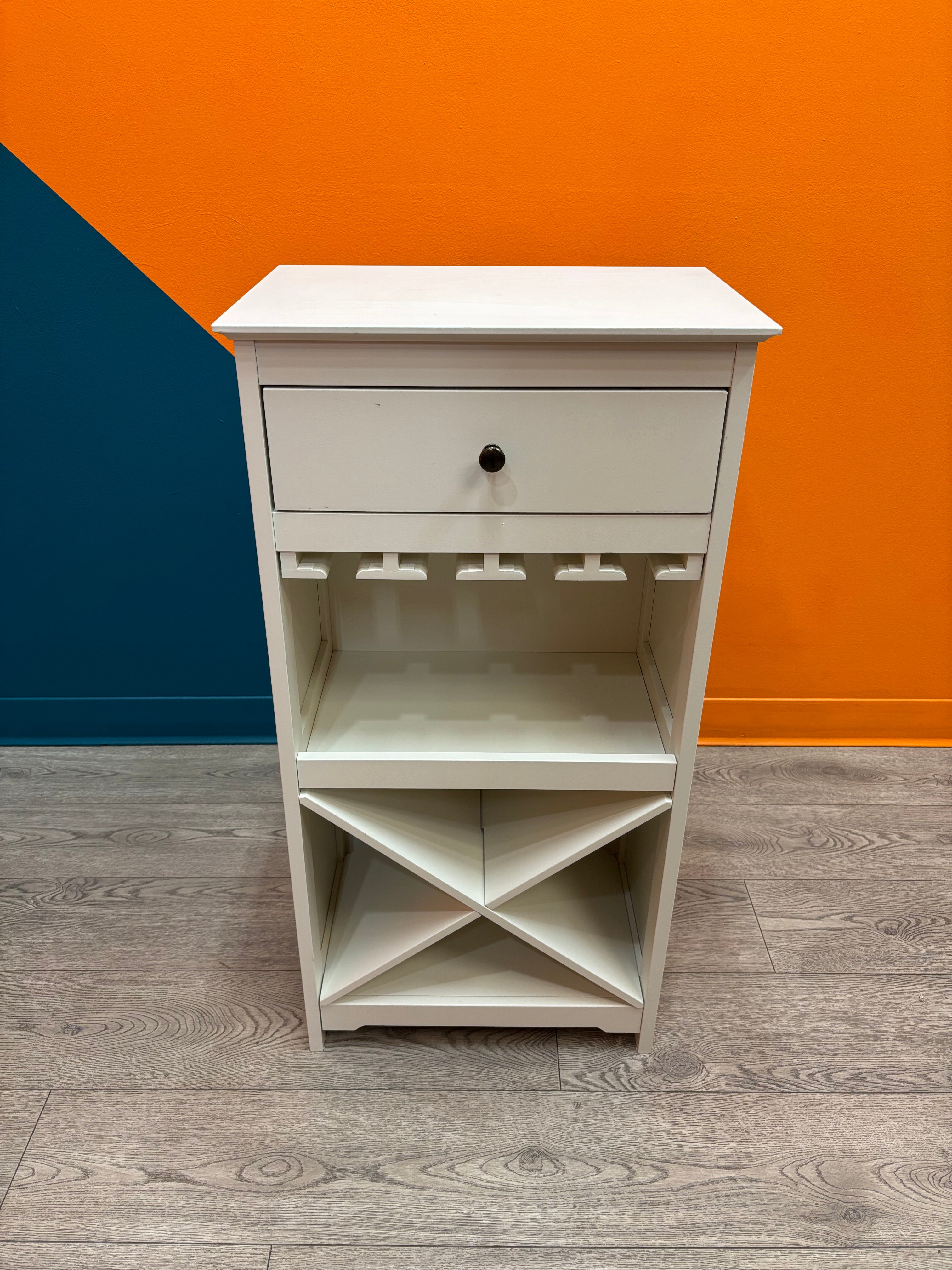 Small White Bar Cabinet